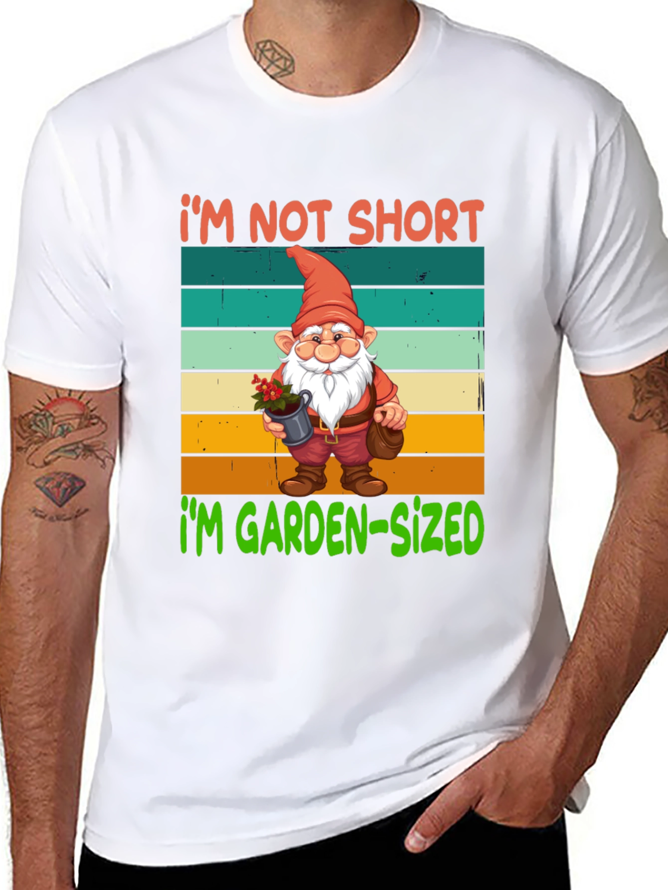 Garden Gnome T-Shirt - Im Garden-Sized