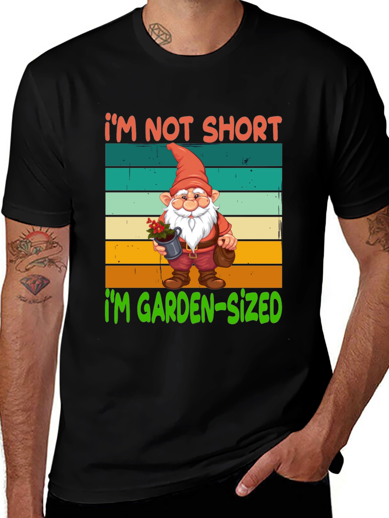 Garden Gnome T-Shirt - Im Garden-Sized