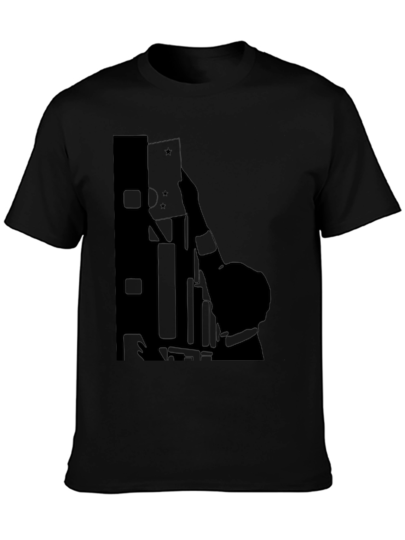 Graphic Silhouette T-Shirt - Unique Design