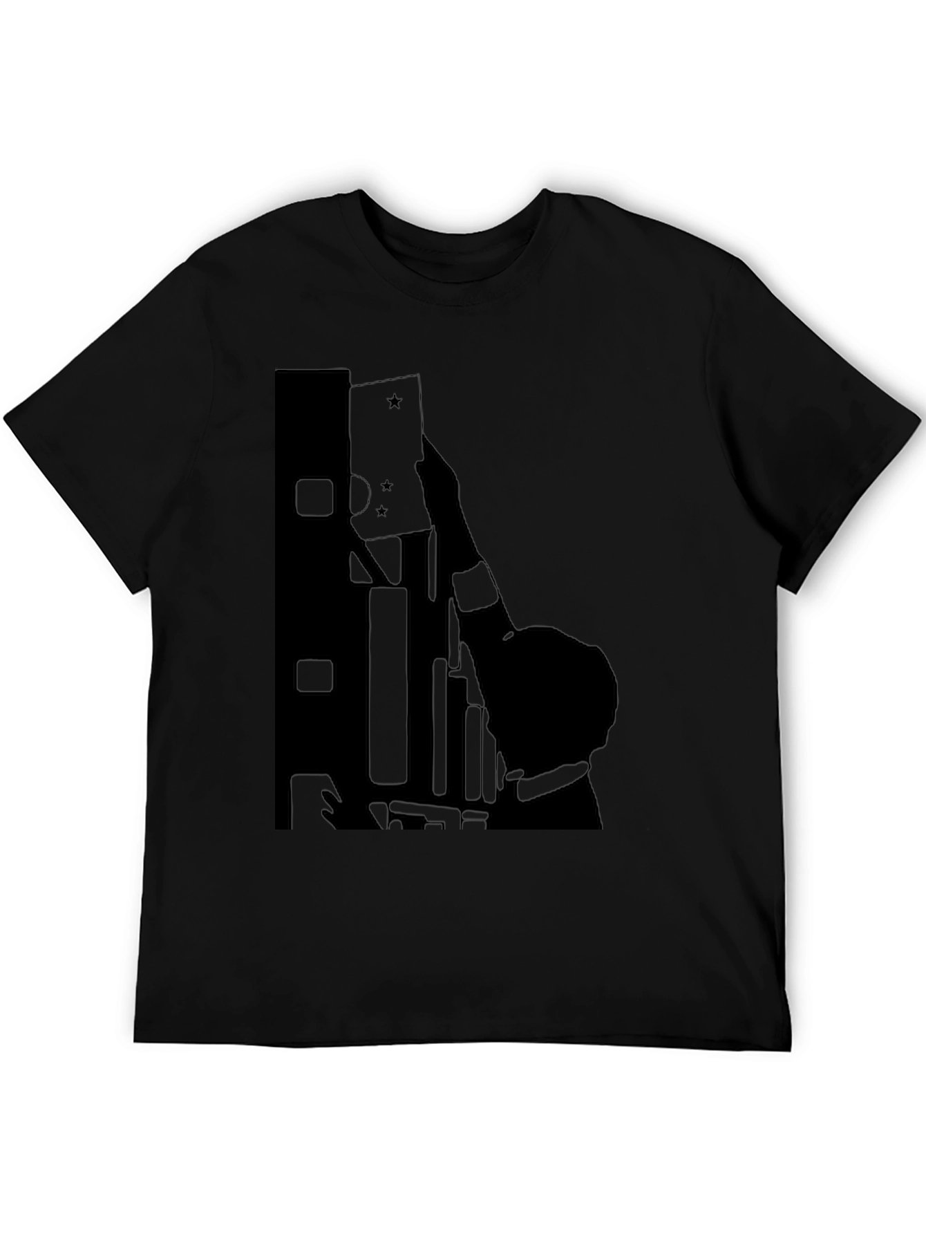 Graphic Silhouette T-Shirt - Unique Design