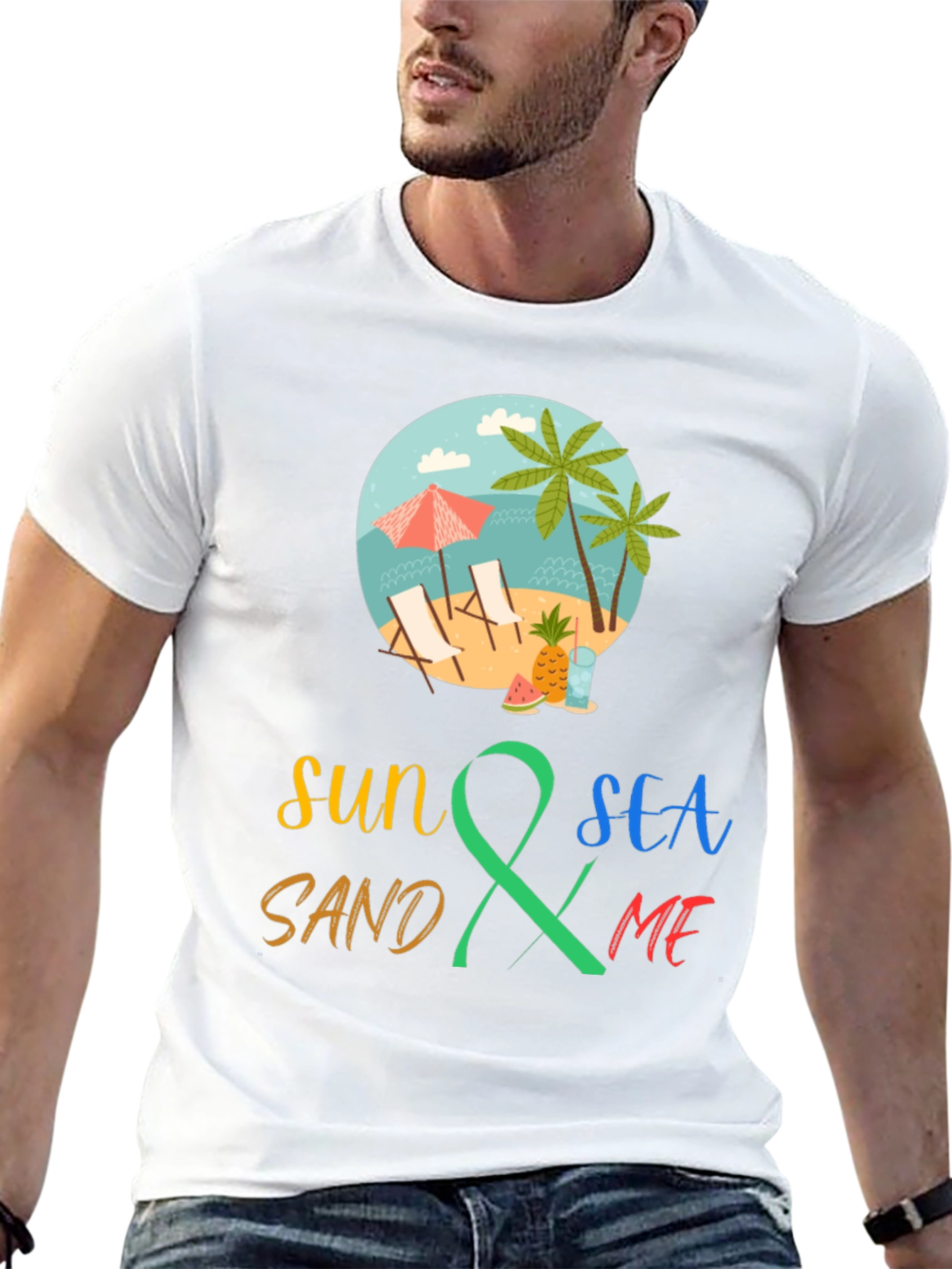 Sun Sea Sand & Me Graphic T-Shirt