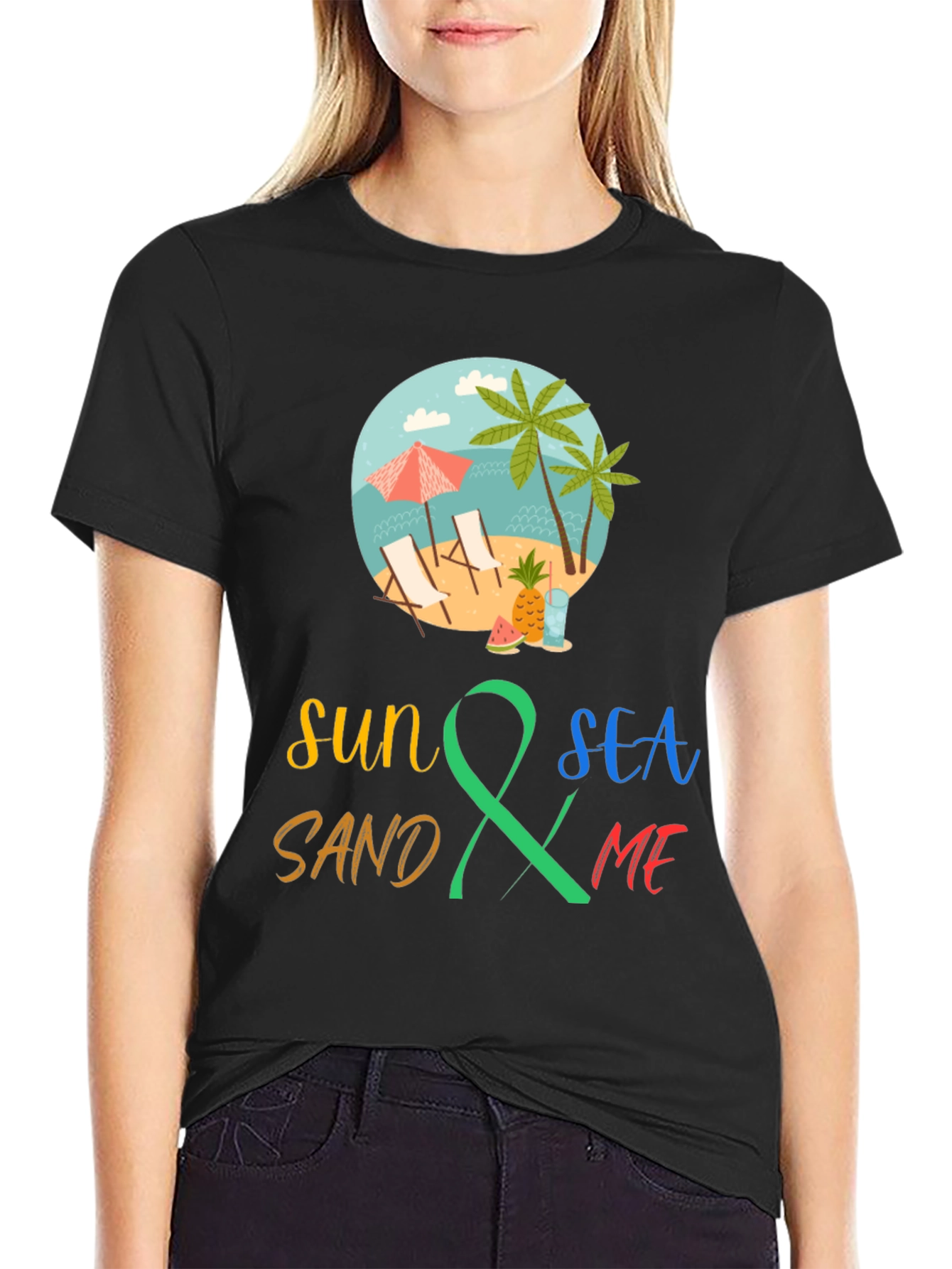 Sun Sea Sand & Me Graphic T-Shirt