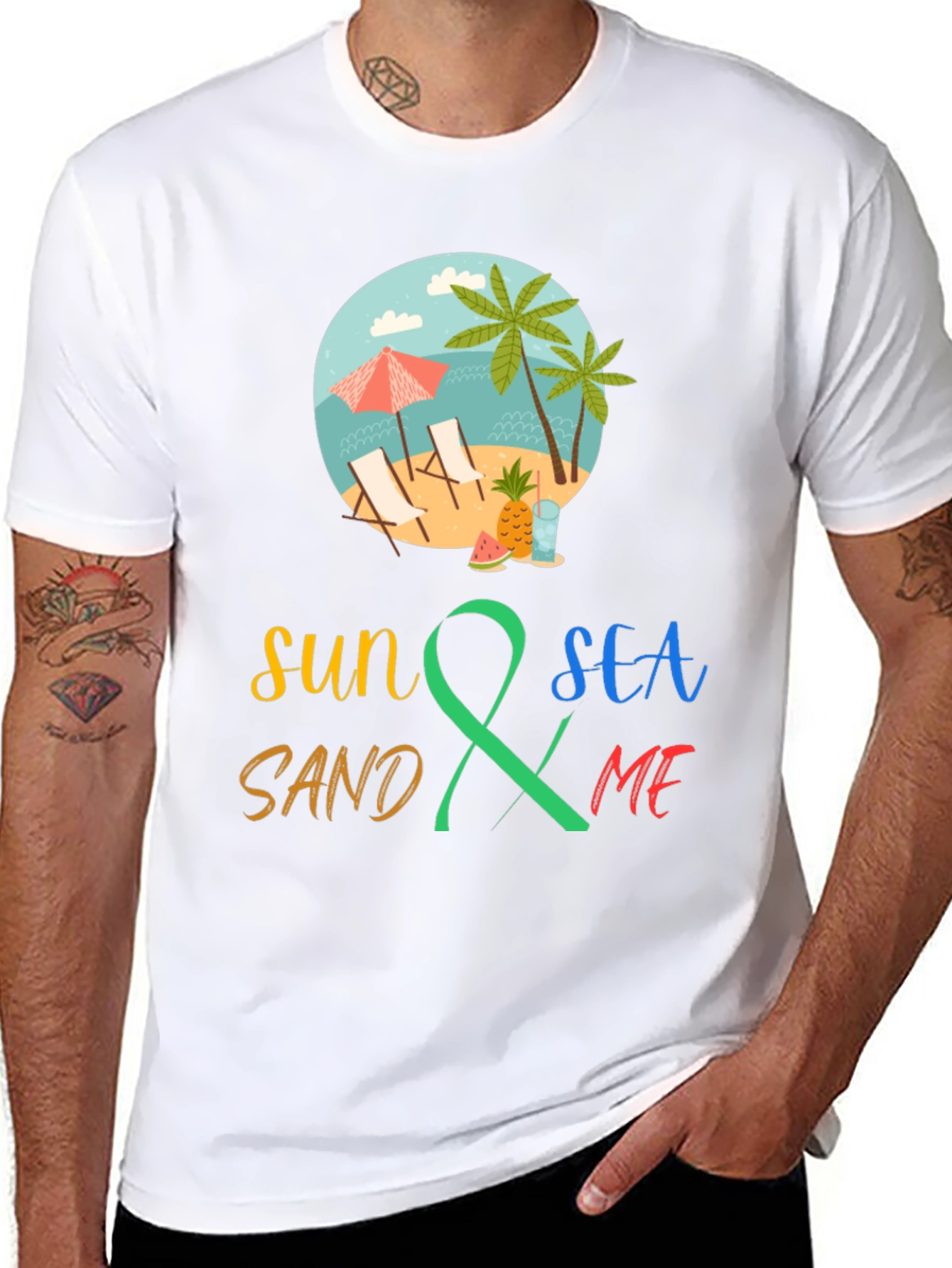 Sun Sea Sand & Me Graphic T-Shirt