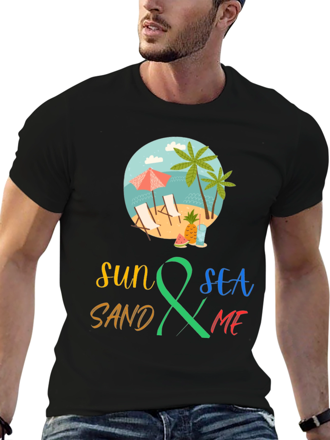 Sun Sea Sand & Me Graphic T-Shirt