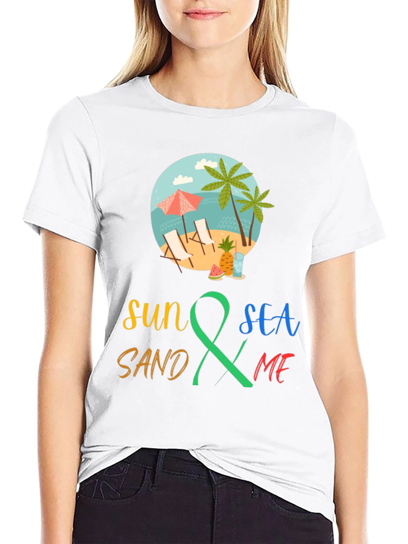 Sun Sea Sand & Me Graphic T-Shirt