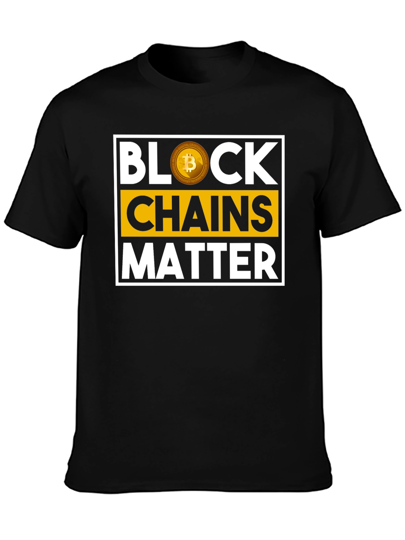 Block Chains Matter Bitcoin T-Shirt