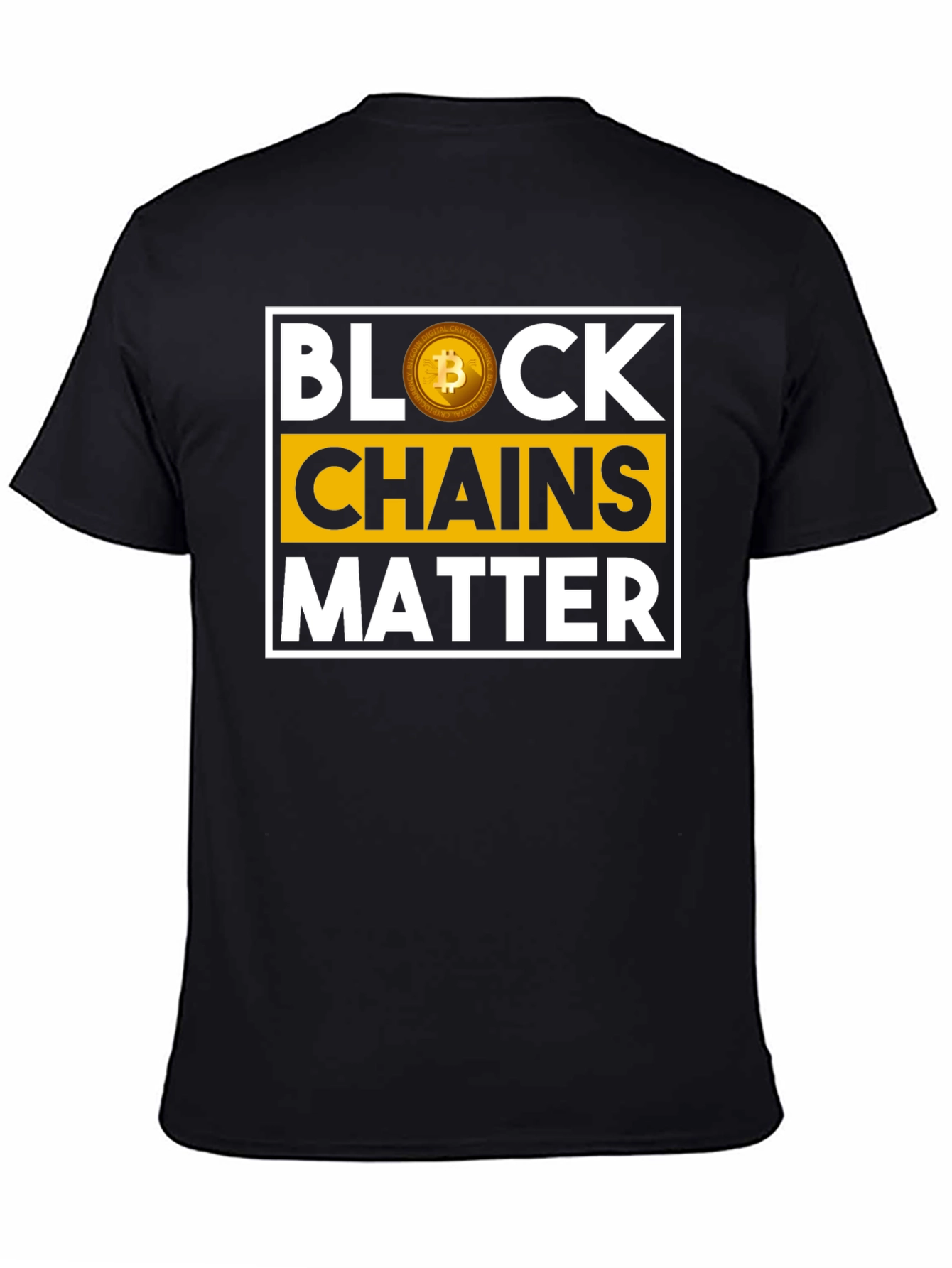 Block Chains Matter Bitcoin T-Shirt