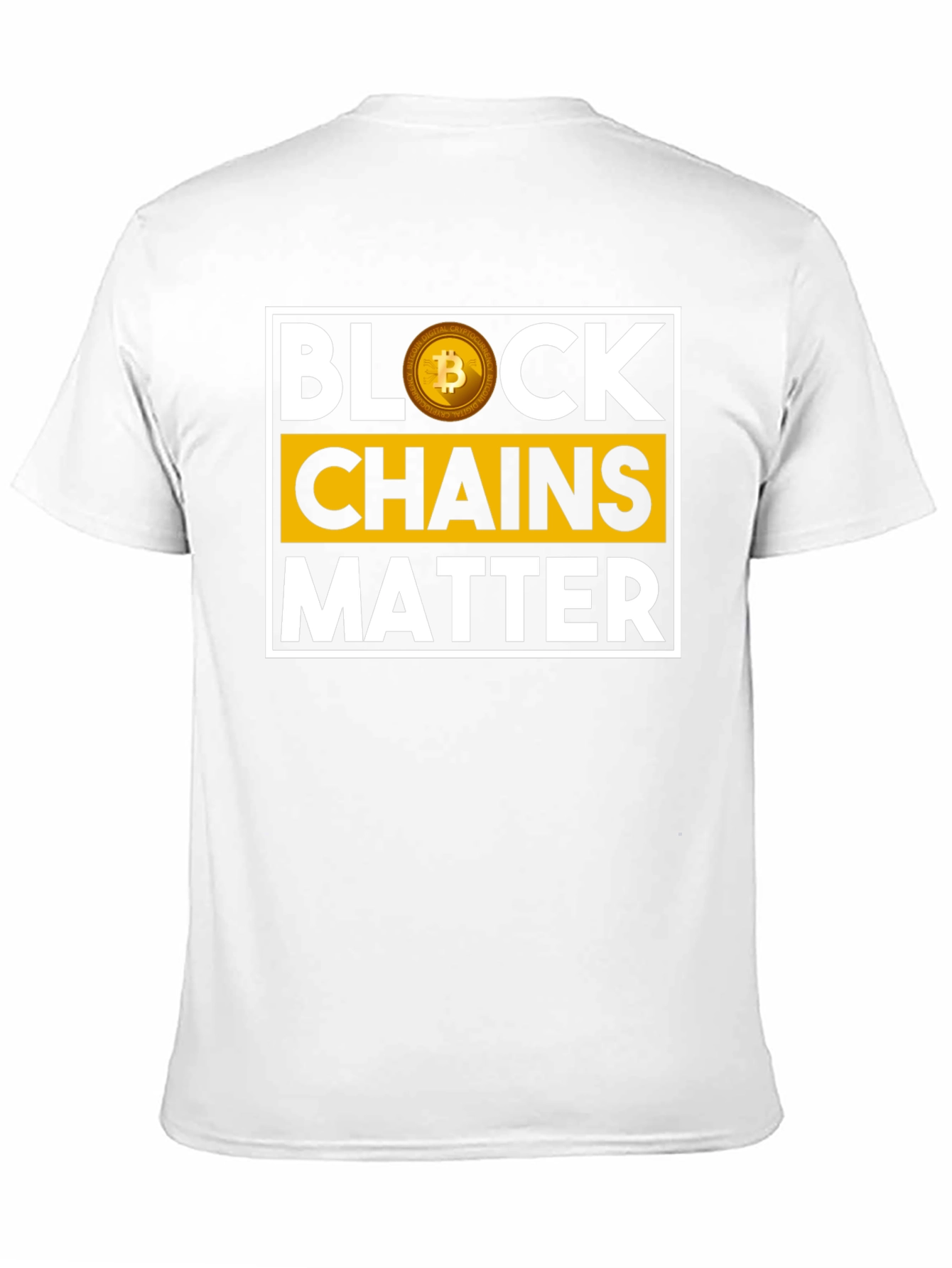 Block Chains Matter Bitcoin T-Shirt