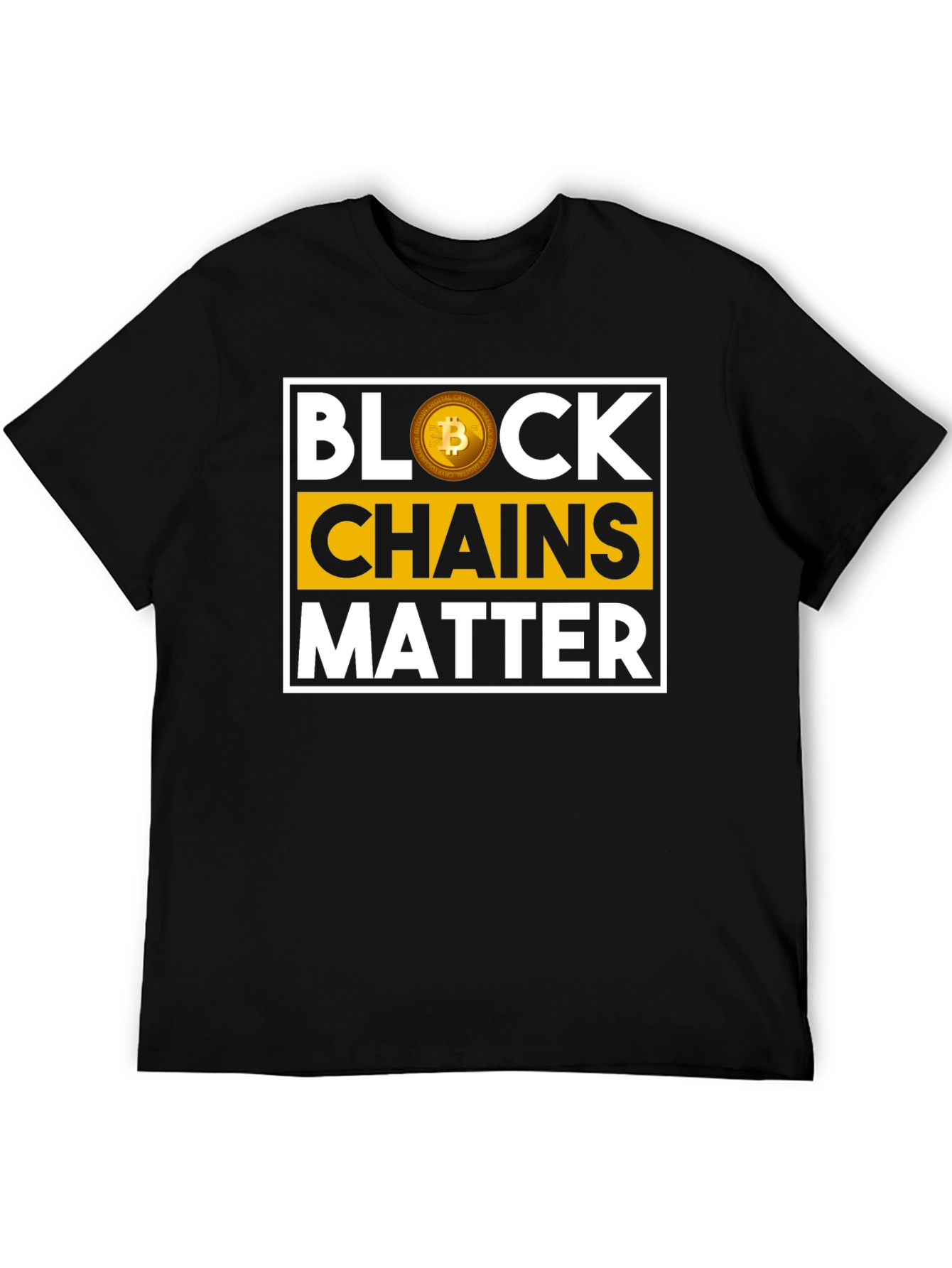 Block Chains Matter Bitcoin T-Shirt