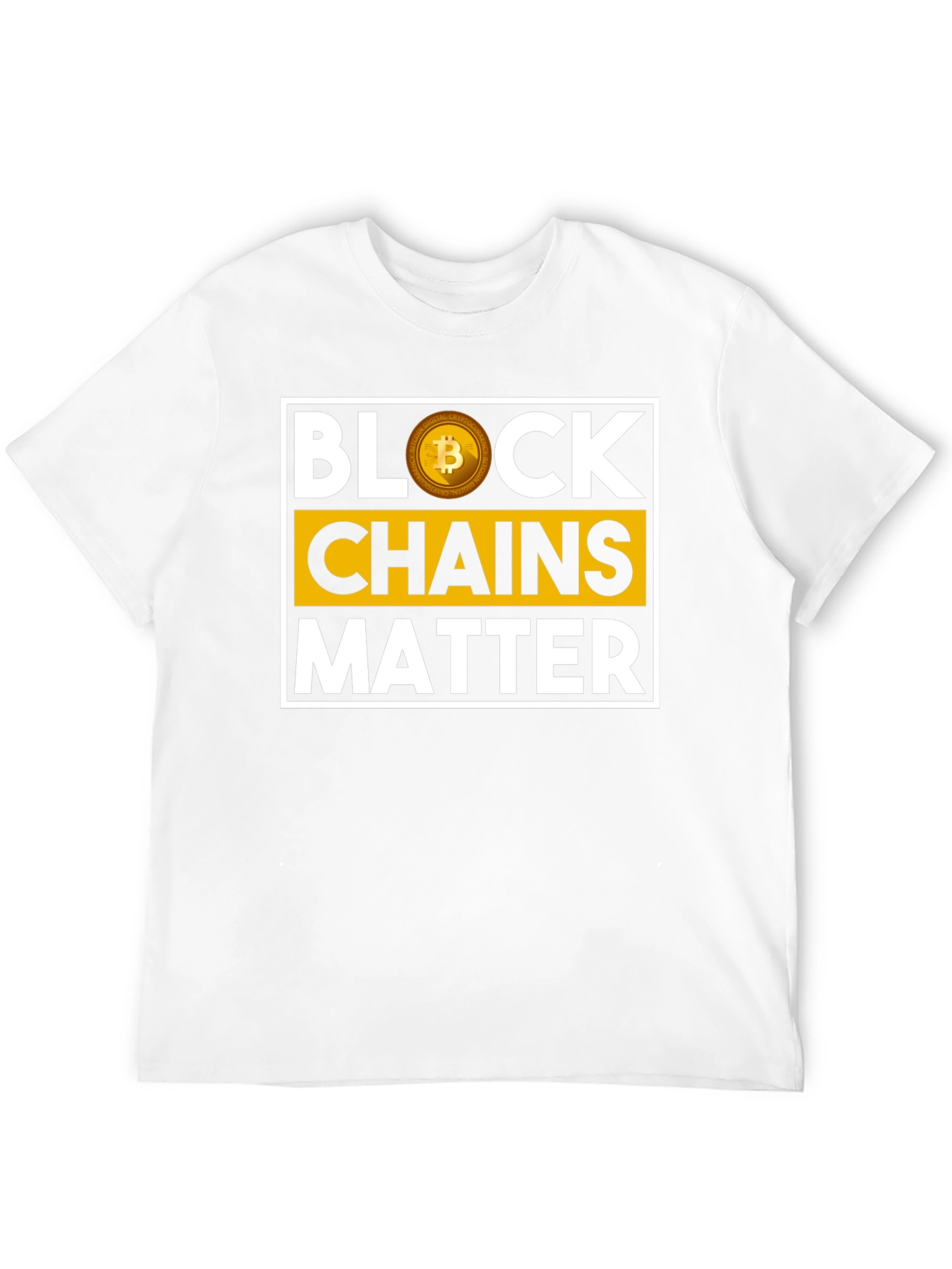 Block Chains Matter Bitcoin T-Shirt