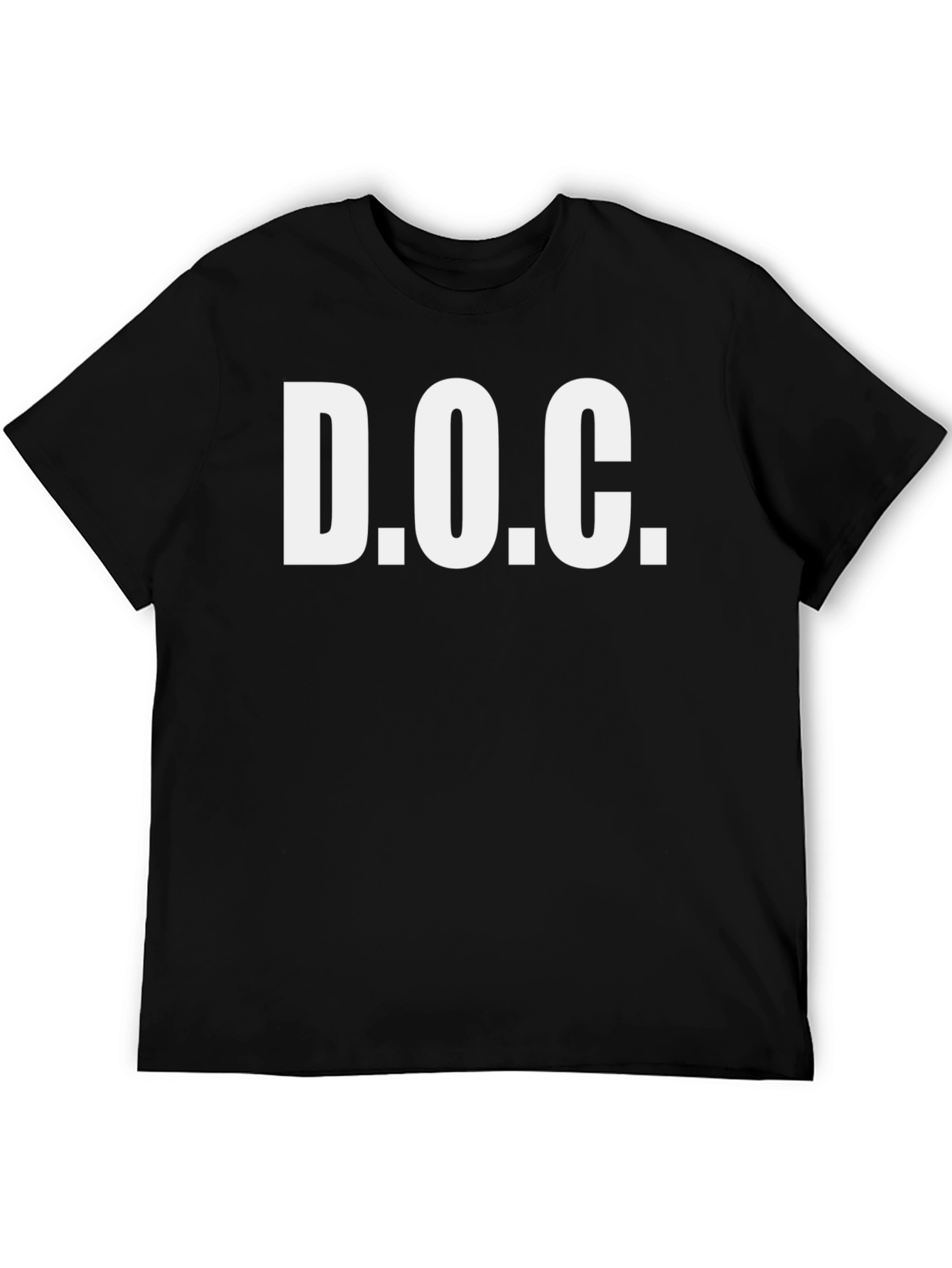 D.O.C. Black Graphic T-Shirt