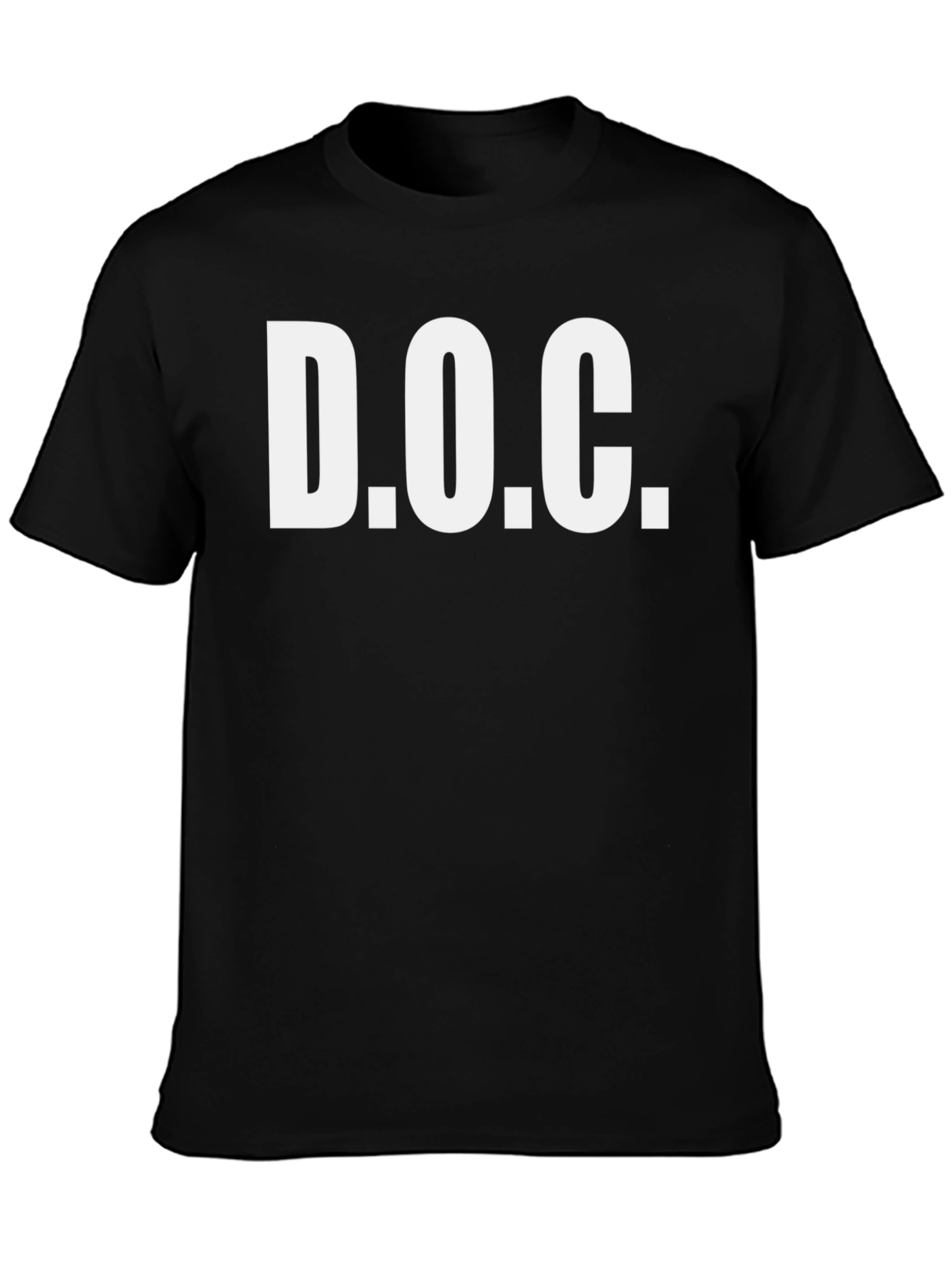 D.O.C. Black Graphic T-Shirt