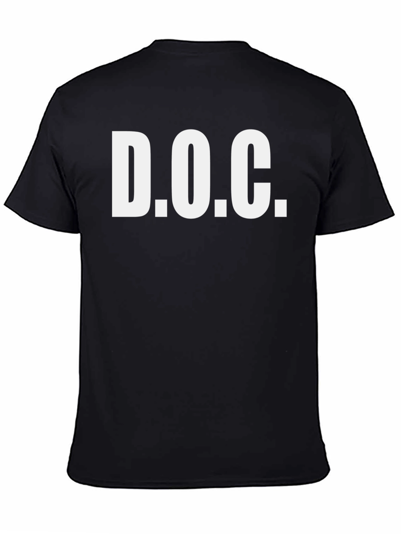 D.O.C. Black Graphic T-Shirt