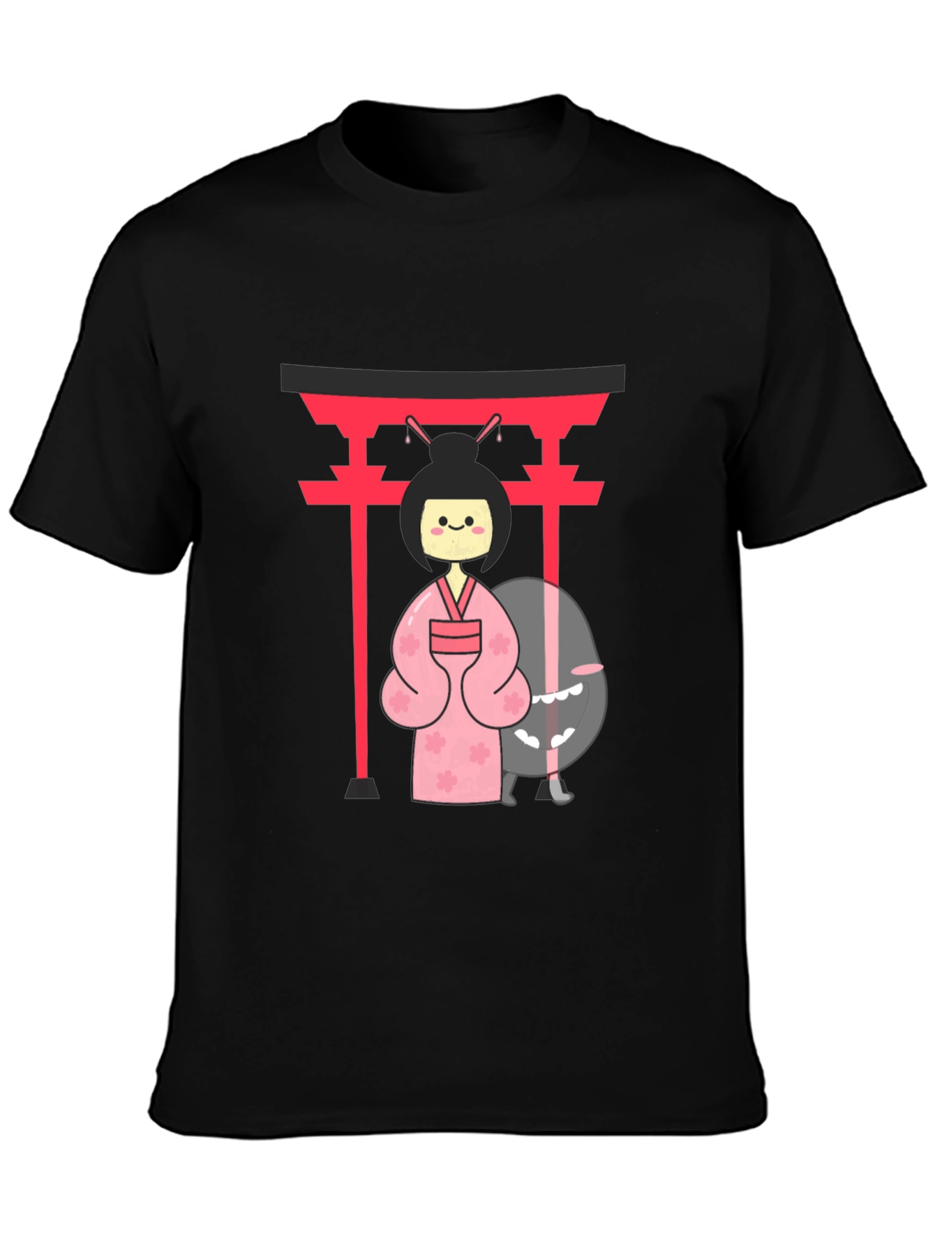 Japanese Anime Graphic T-Shirt