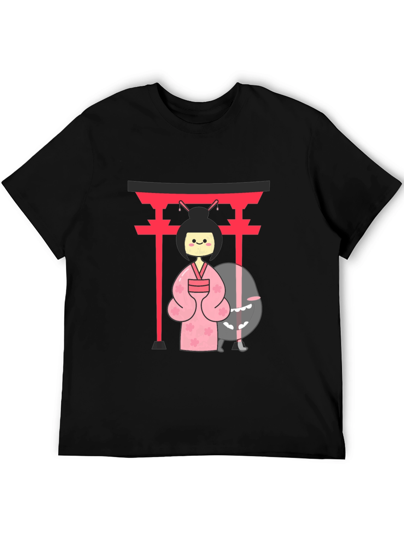Japanese Anime Graphic T-Shirt