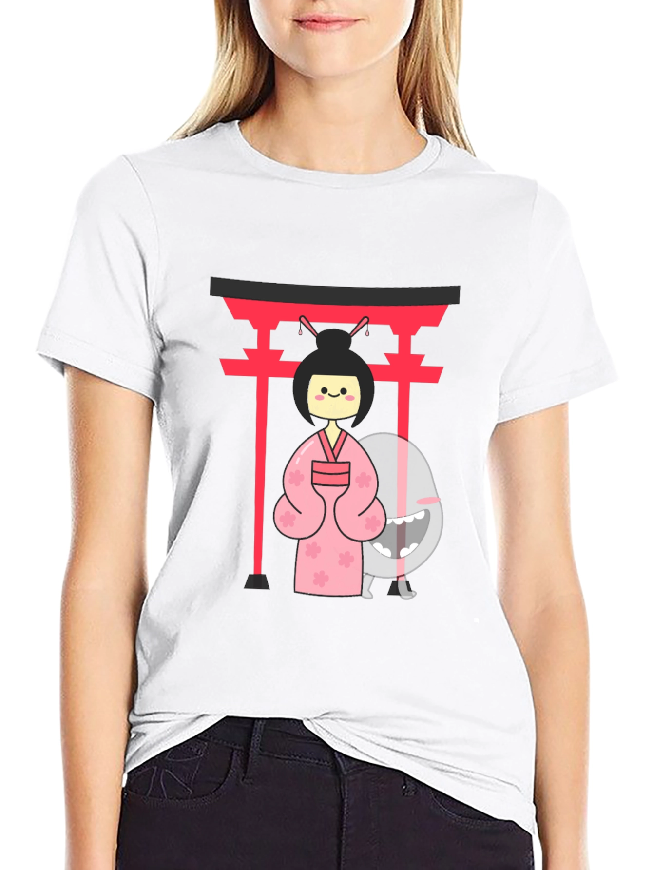 Japanese Anime Graphic T-Shirt