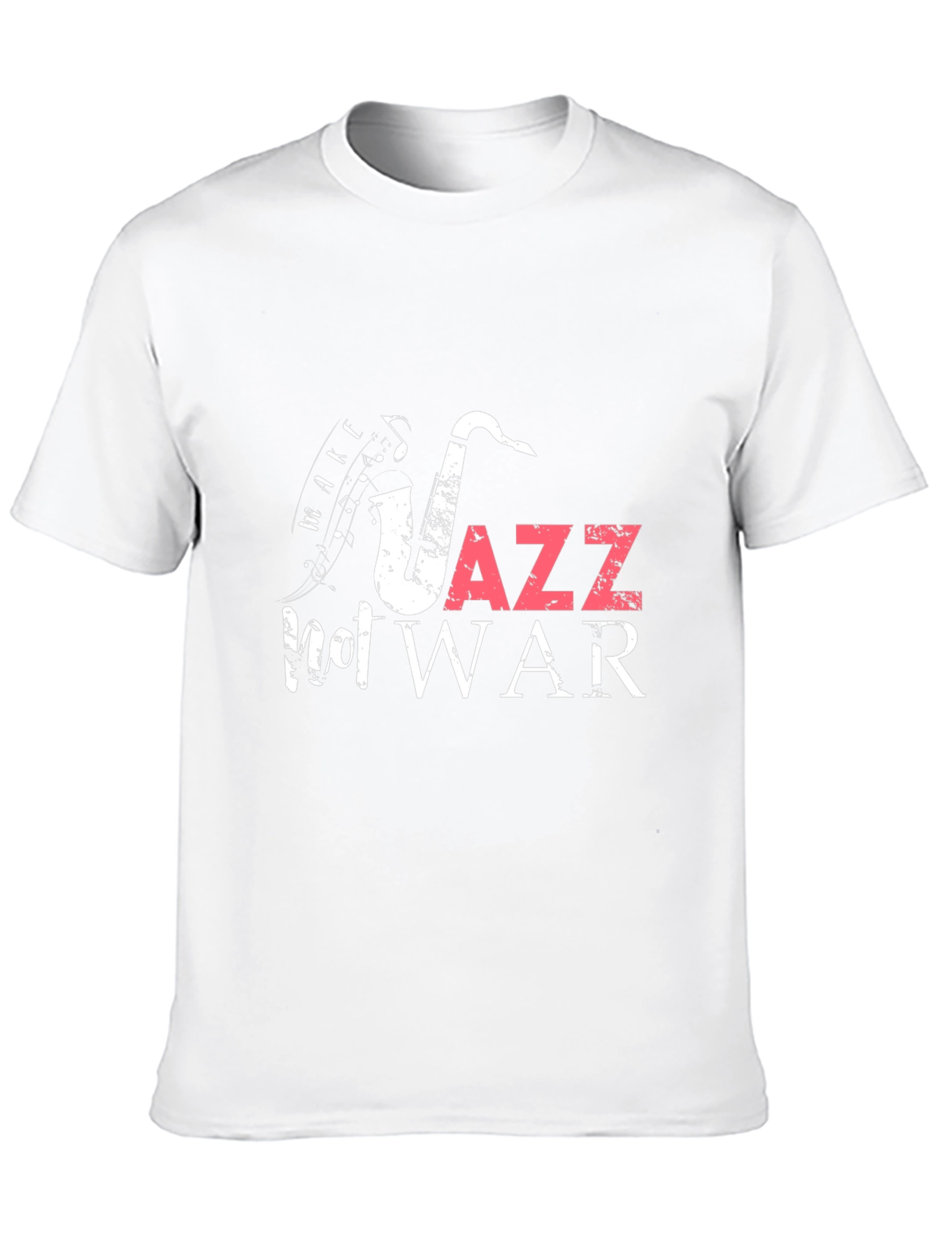 Jazz Not War Black Graphic Tee
