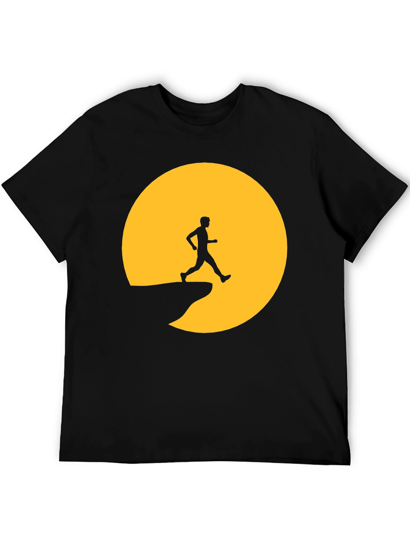 Cliff Jumper Graphic Tee - Bold Black T-Shirt