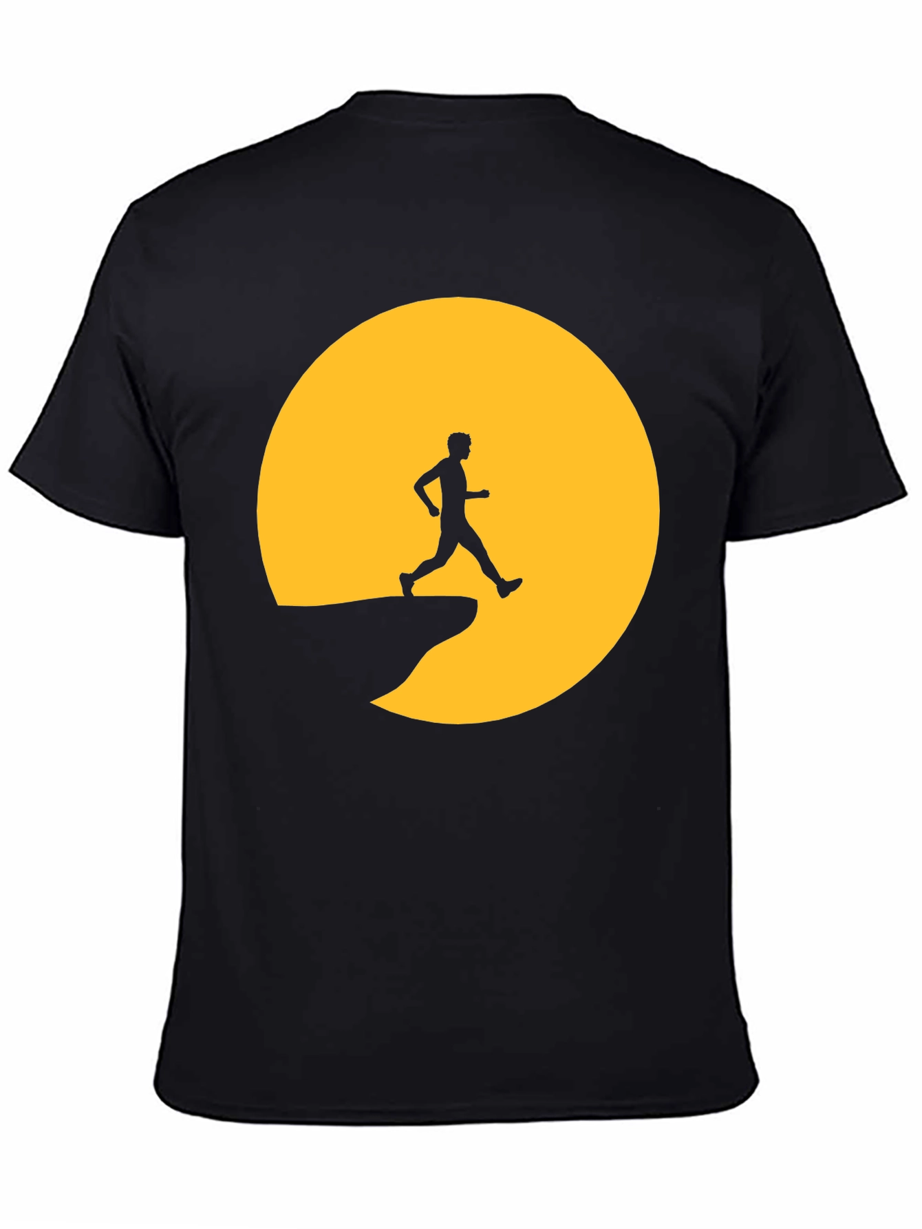 Cliff Jumper Graphic Tee - Bold Black T-Shirt