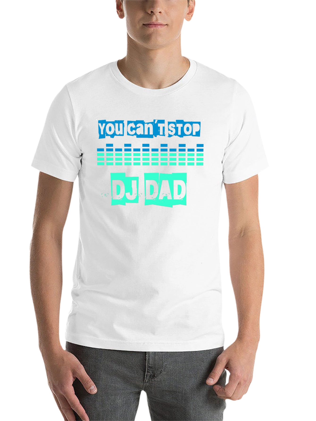 DJ Dad Graphic Tee - Music Lover T-Shirt