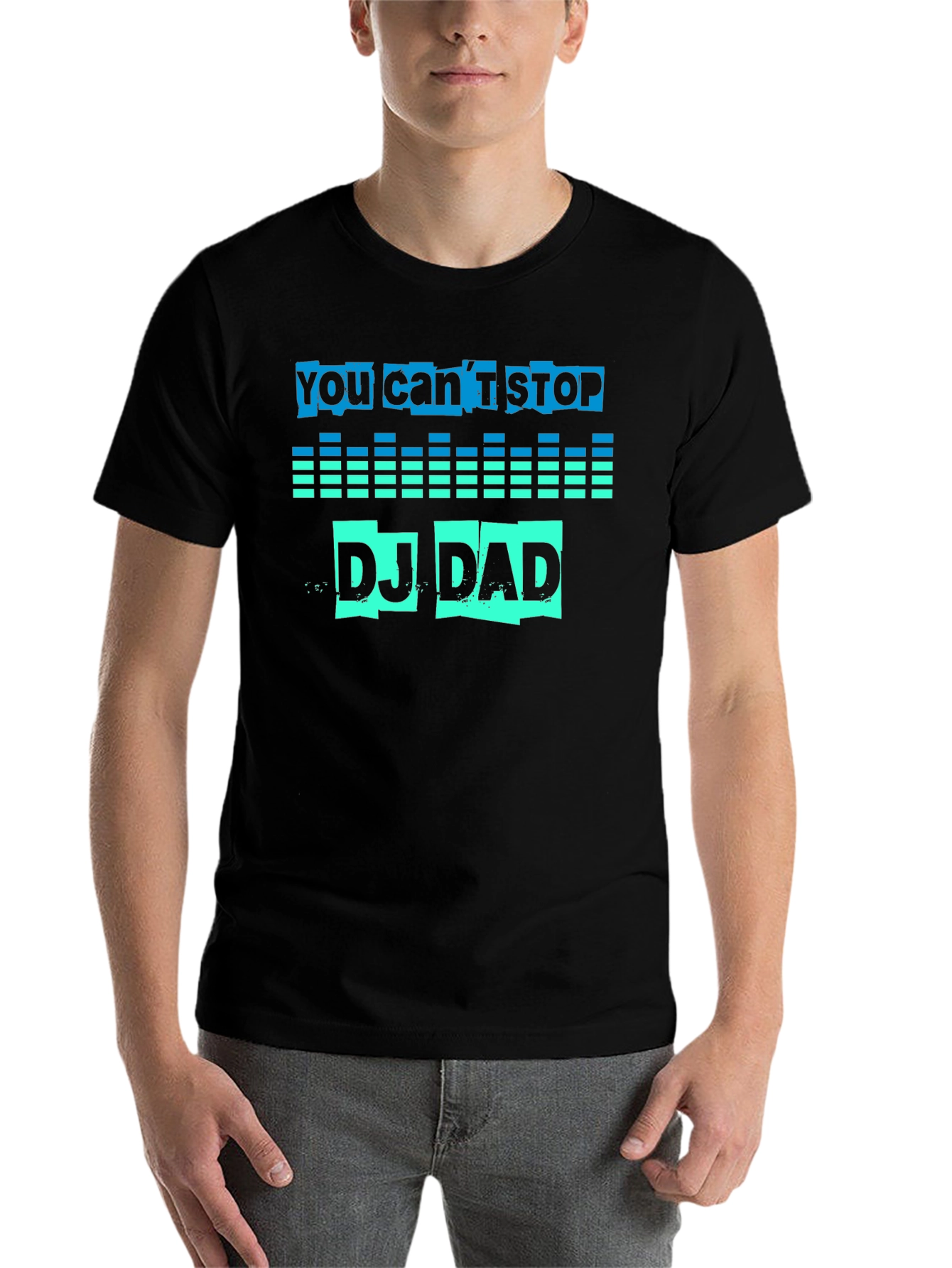 DJ Dad Graphic Tee - Music Lover T-Shirt