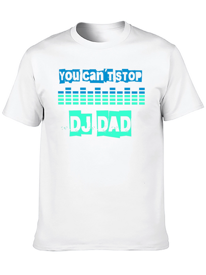 DJ Dad Graphic Tee - Music Lover T-Shirt