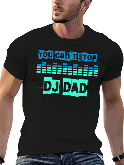 DJ Dad Graphic Tee - Music Lover T-Shirt