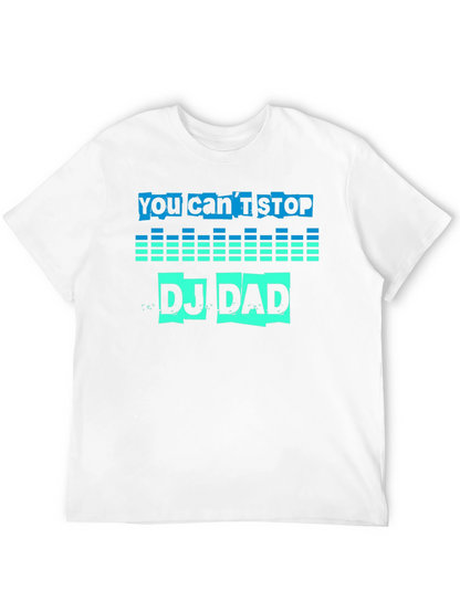 DJ Dad Graphic Tee - Music Lover T-Shirt