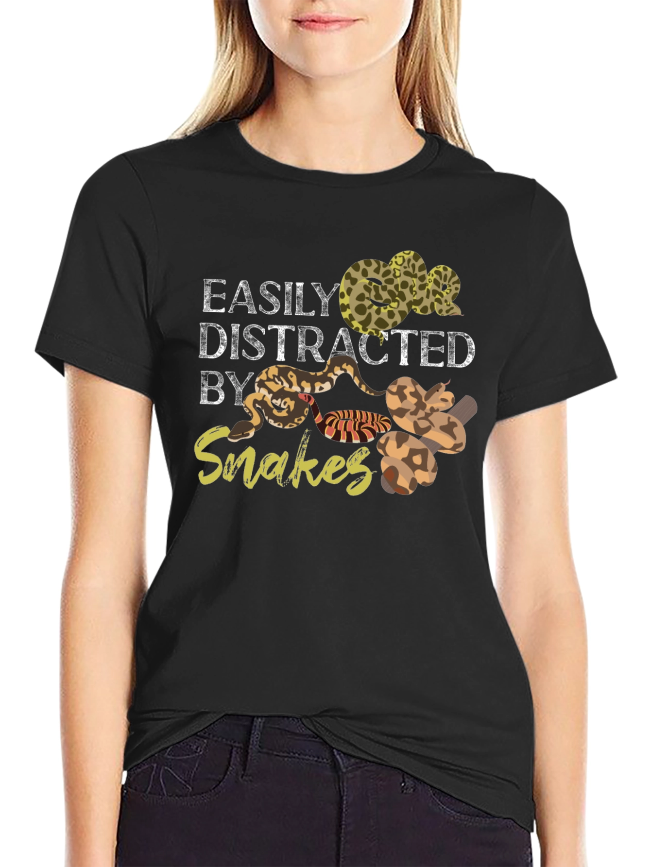 Easily Distracted by Snakes T-Shirt