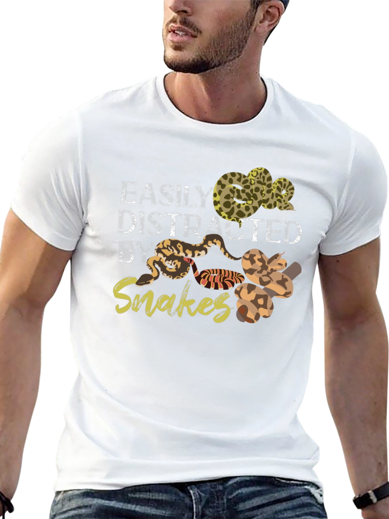 Easily Distracted by Snakes T-Shirt