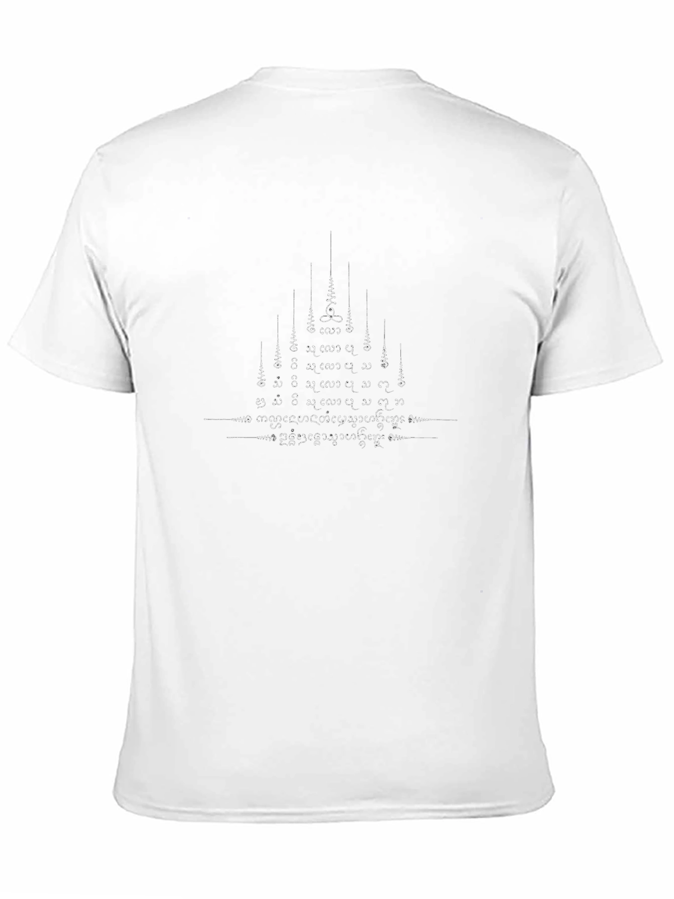 Mystic Script Graphic Black T-Shirt