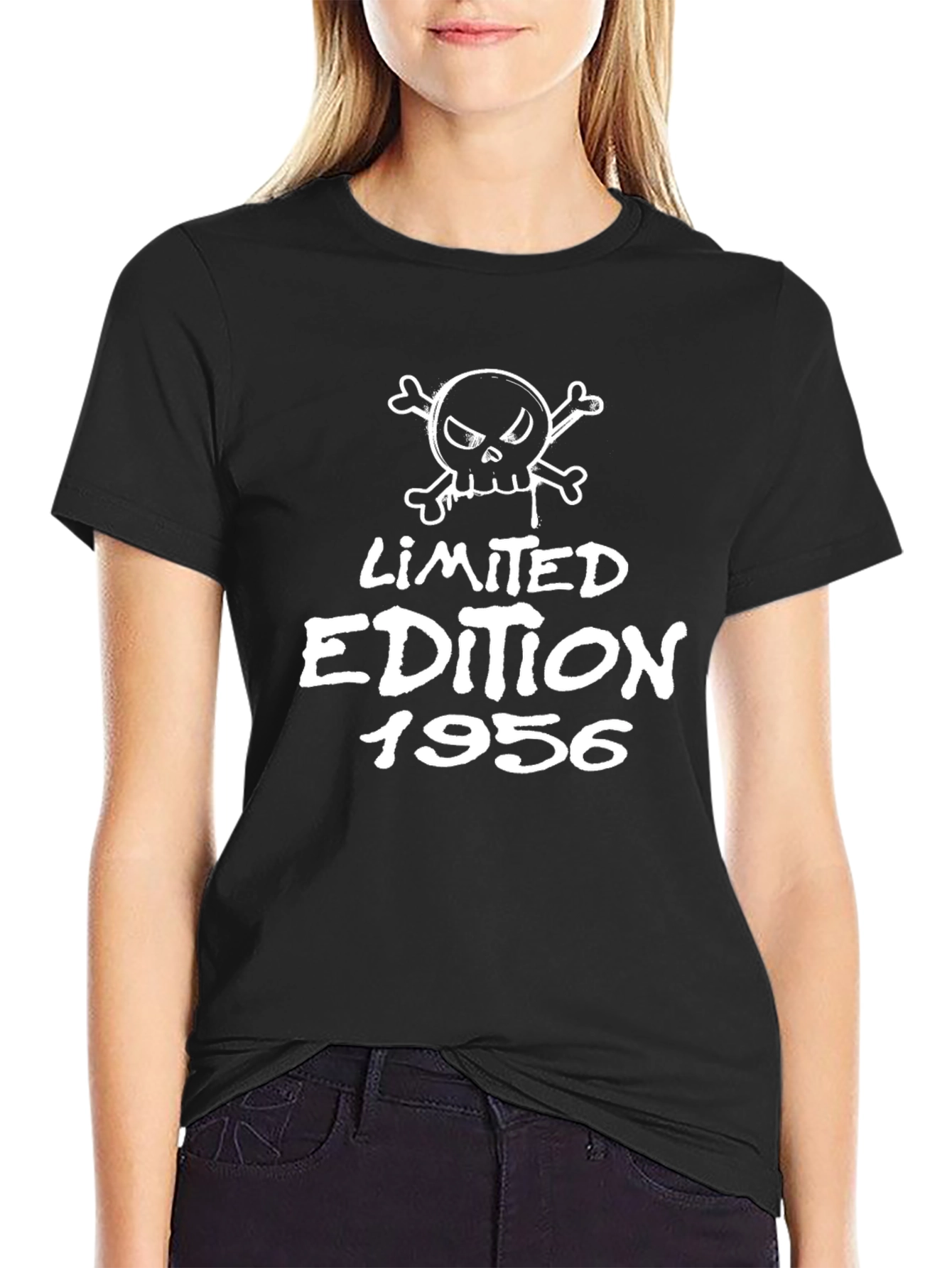 Limited Edition 1956 Skull Graphic T-Shirt