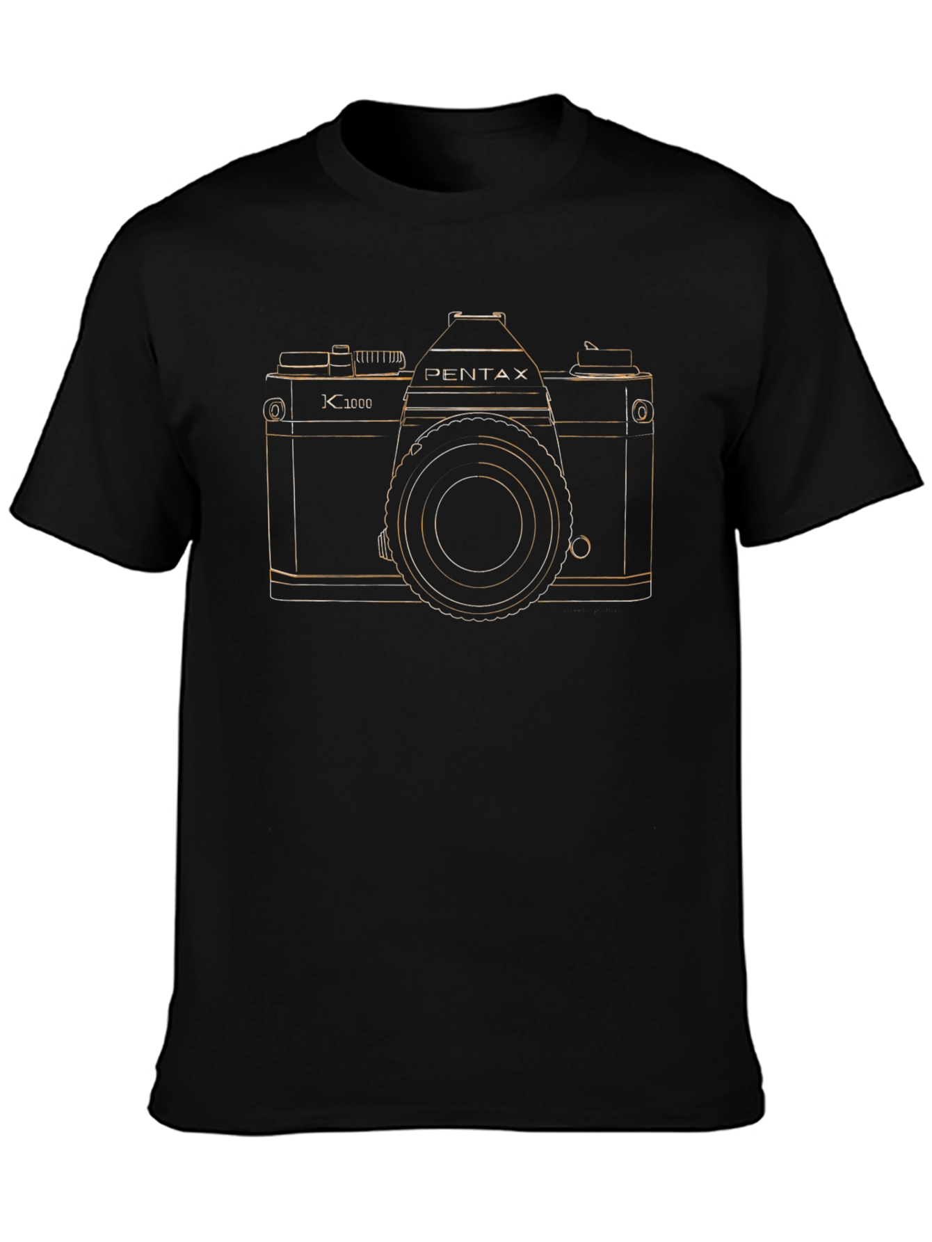 Retro Camera T-Shirt - Classic Pentax K1000 Design