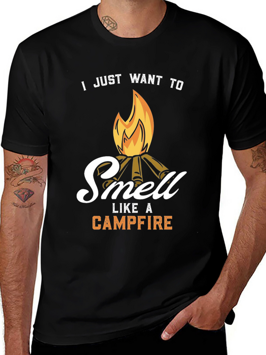 Campfire Smell T-Shirt - Camping Apparel