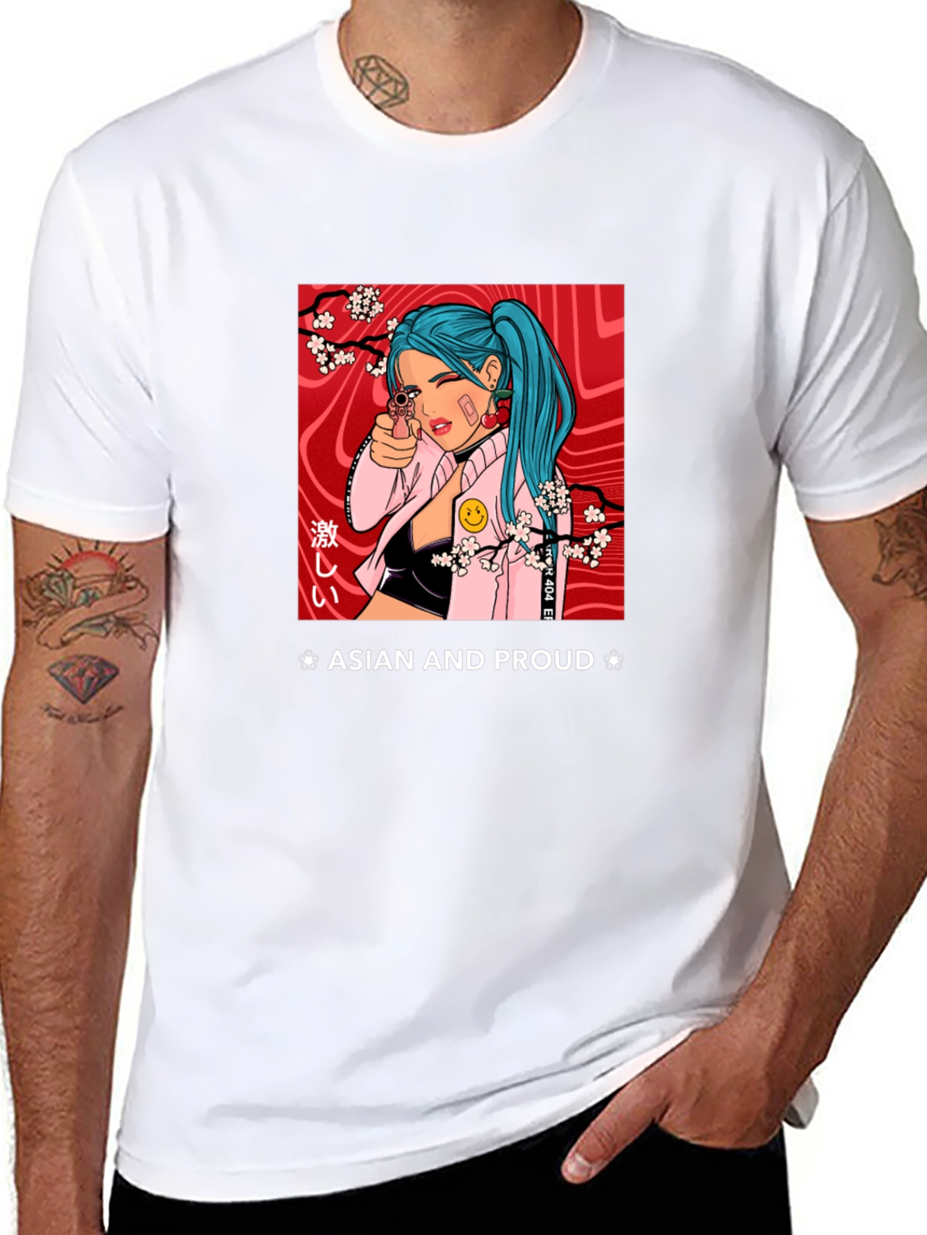 Asian & Proud Graphic T-Shirt