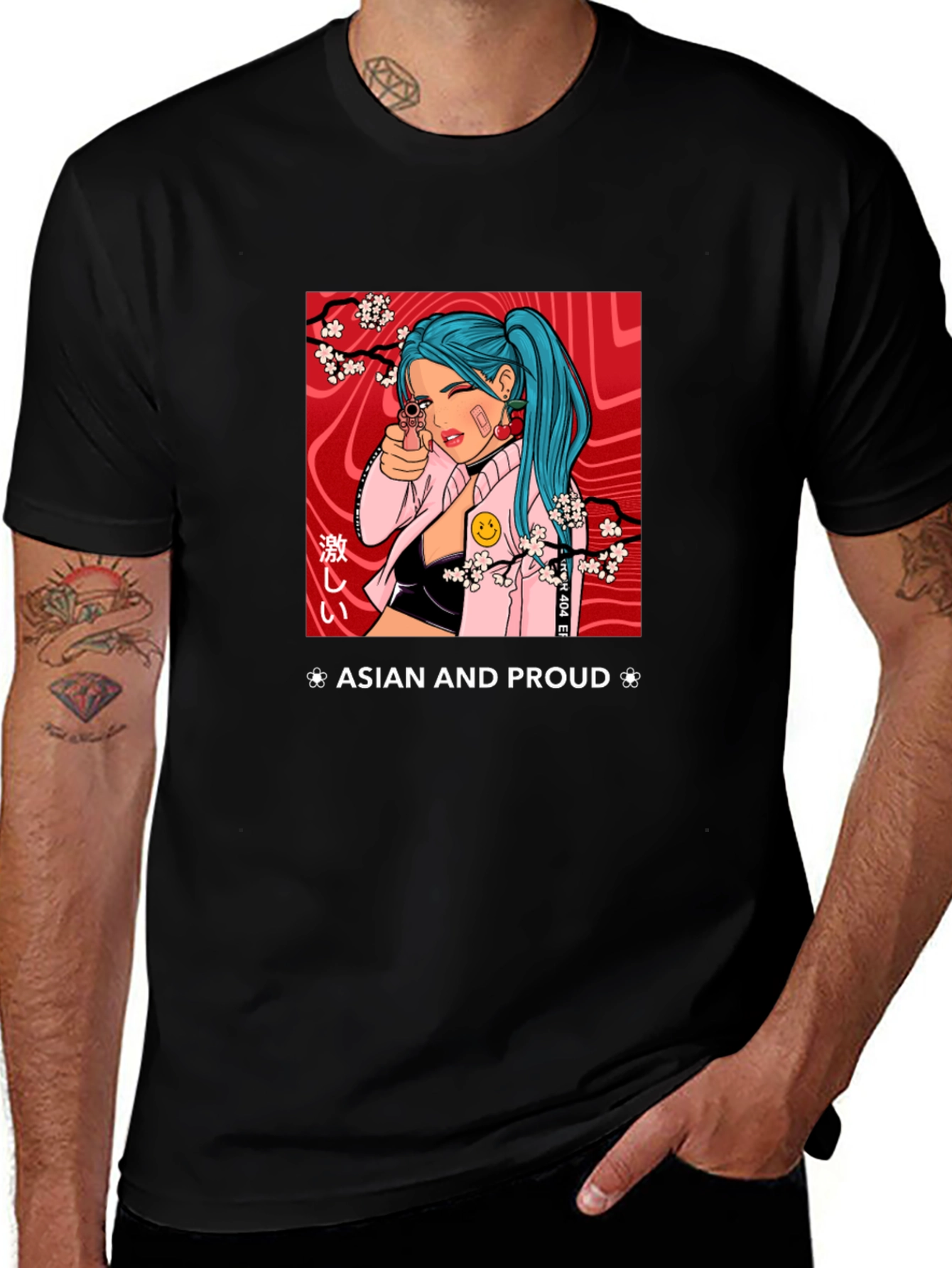 Asian & Proud Graphic T-Shirt