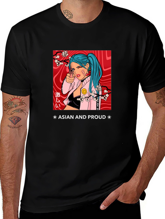 Asian & Proud Graphic T-Shirt