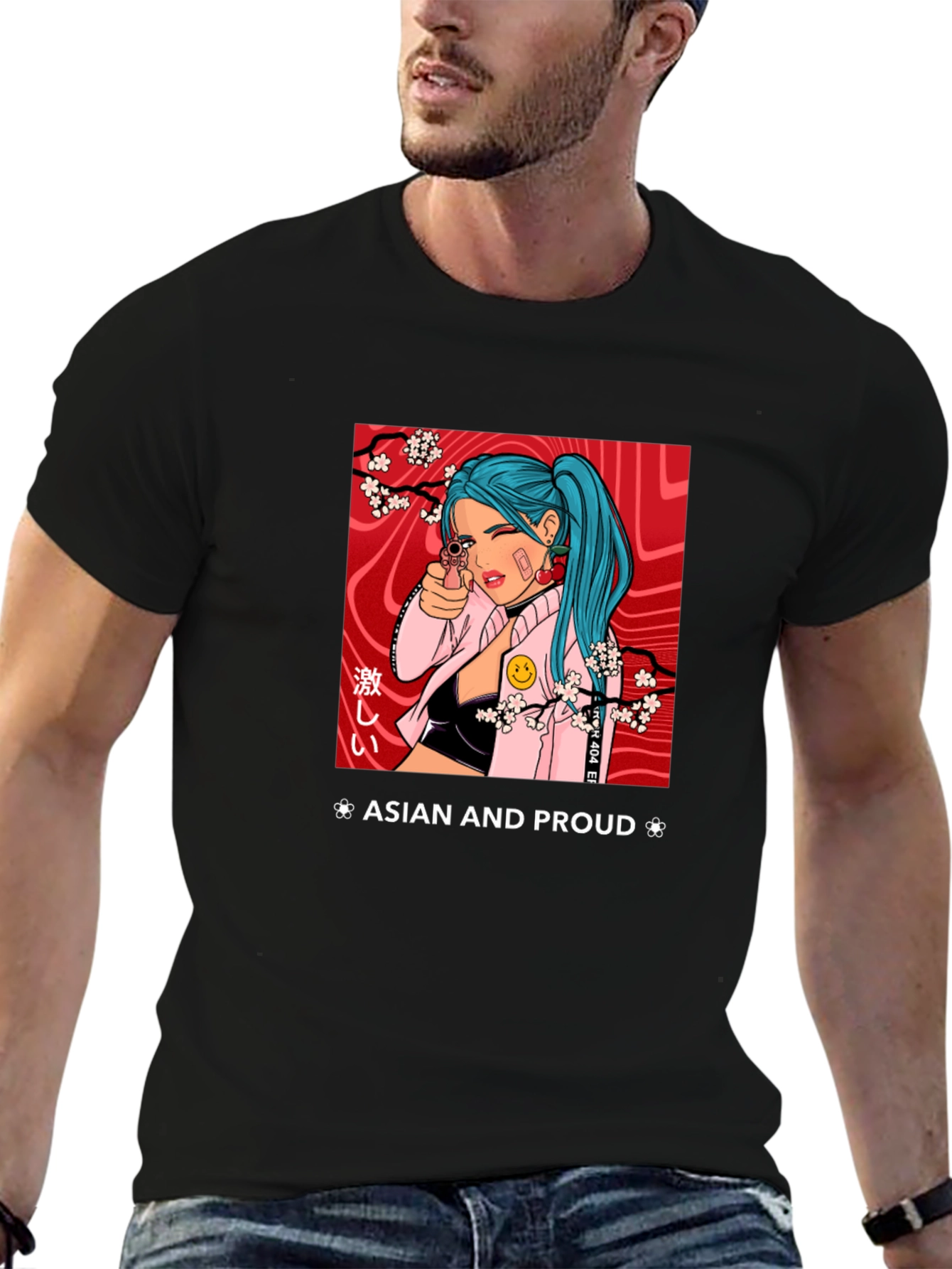 Asian & Proud Graphic T-Shirt