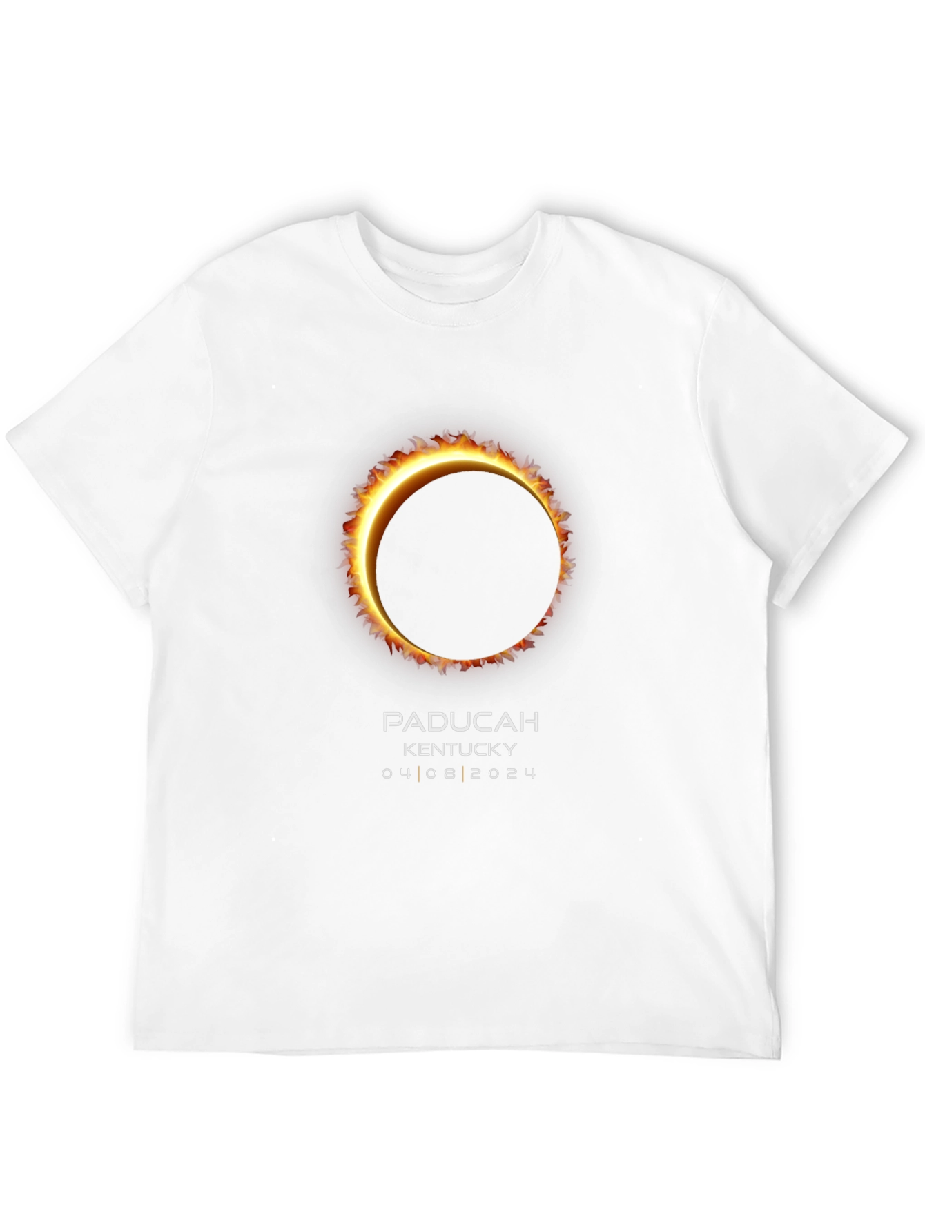 Paducah Kentucky Eclipse T-Shirt - April 8 2024