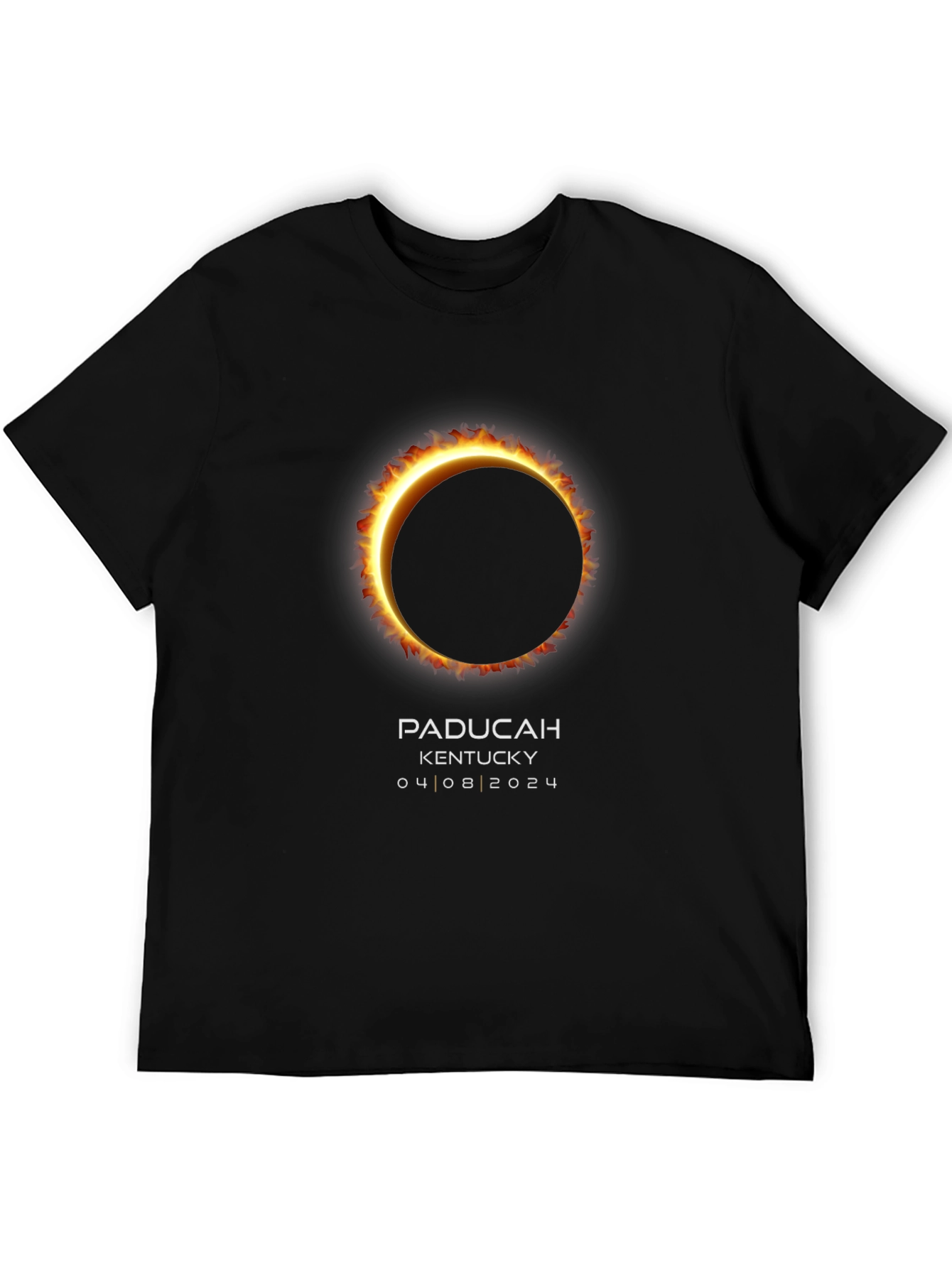 Paducah Kentucky Eclipse T-Shirt - April 8 2024