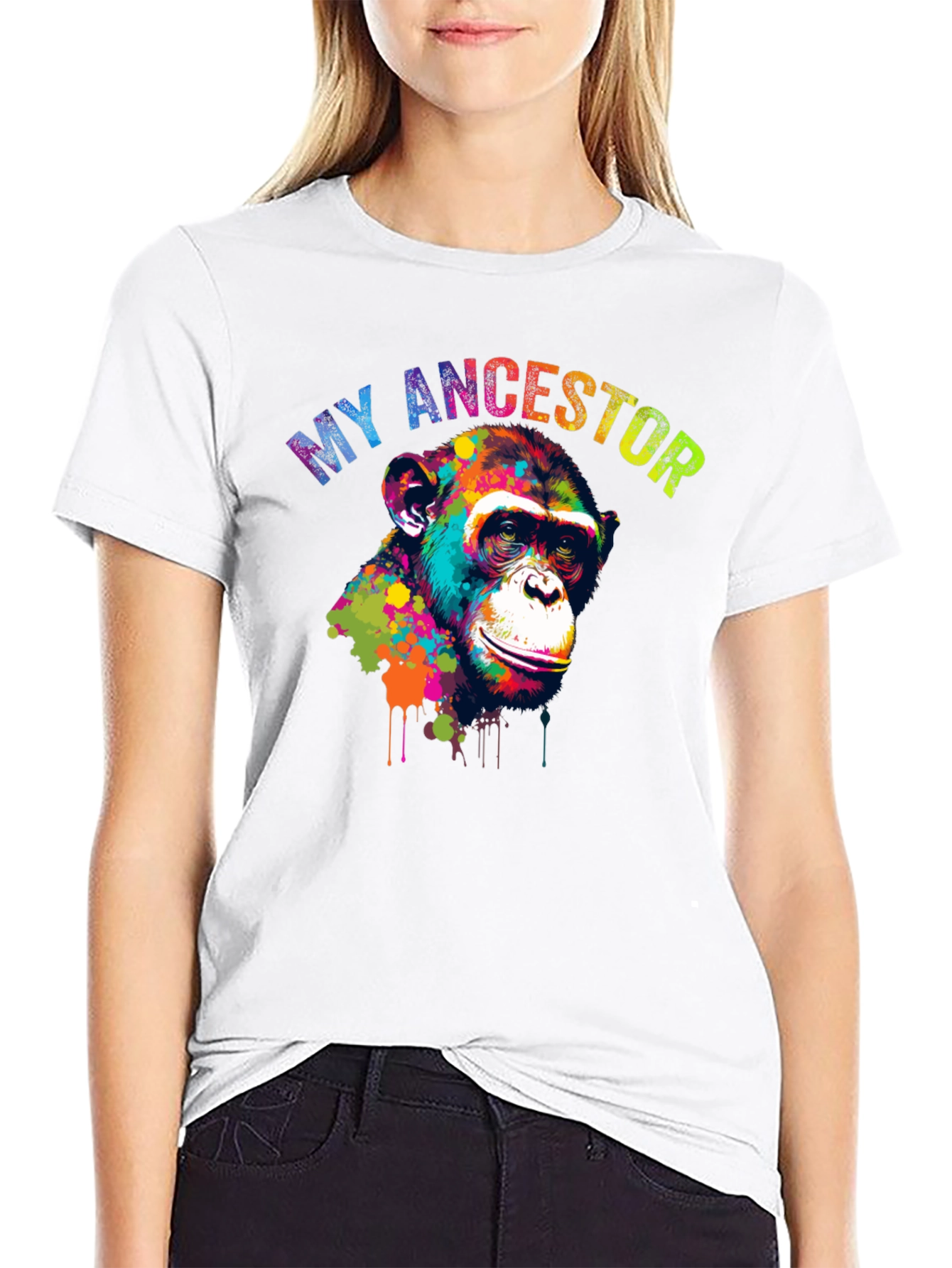 My Ancestor Monkey Graphic T-Shirt