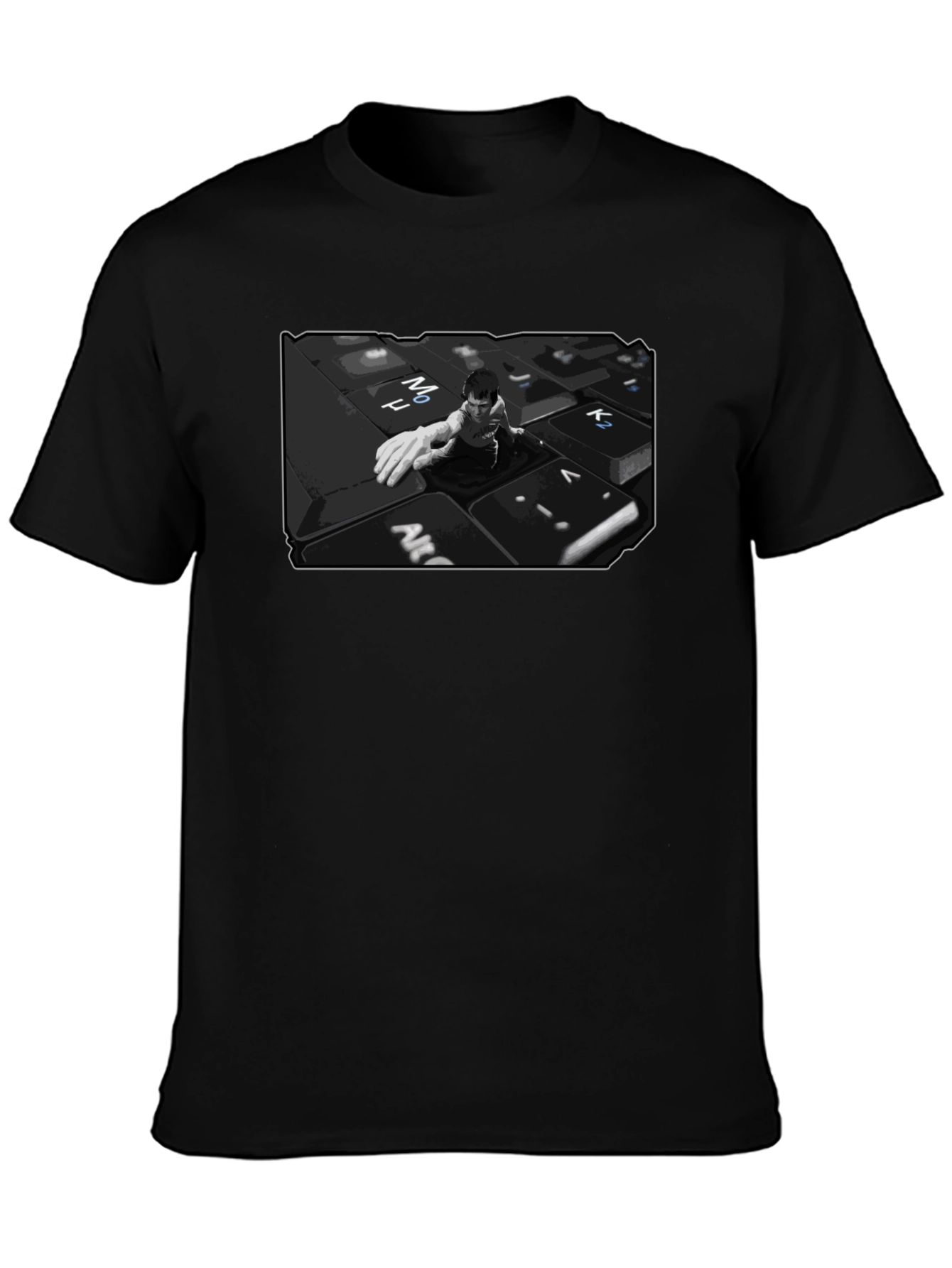 Keyboard Warrior Graphic T-Shirt
