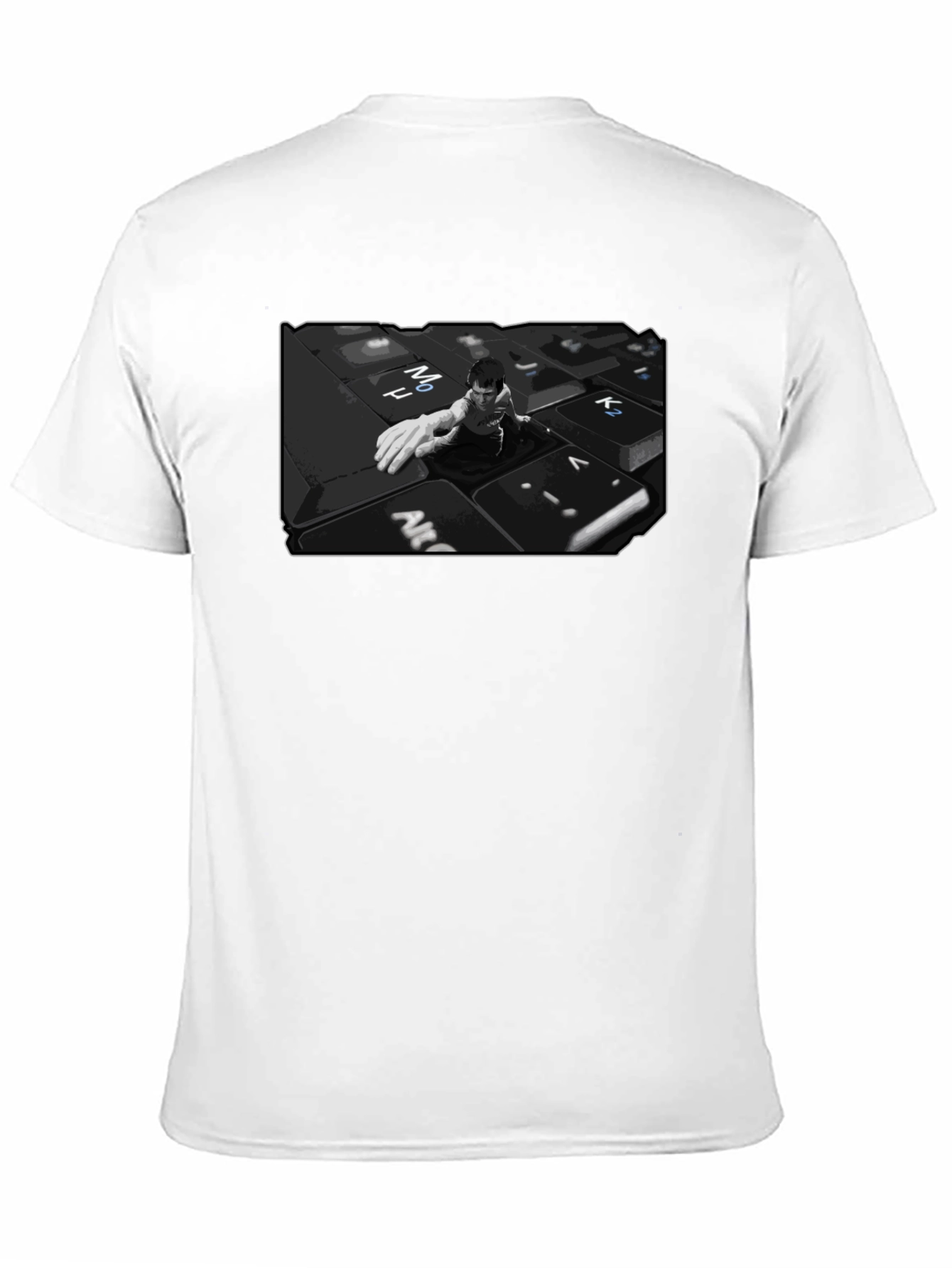 Keyboard Warrior Graphic T-Shirt