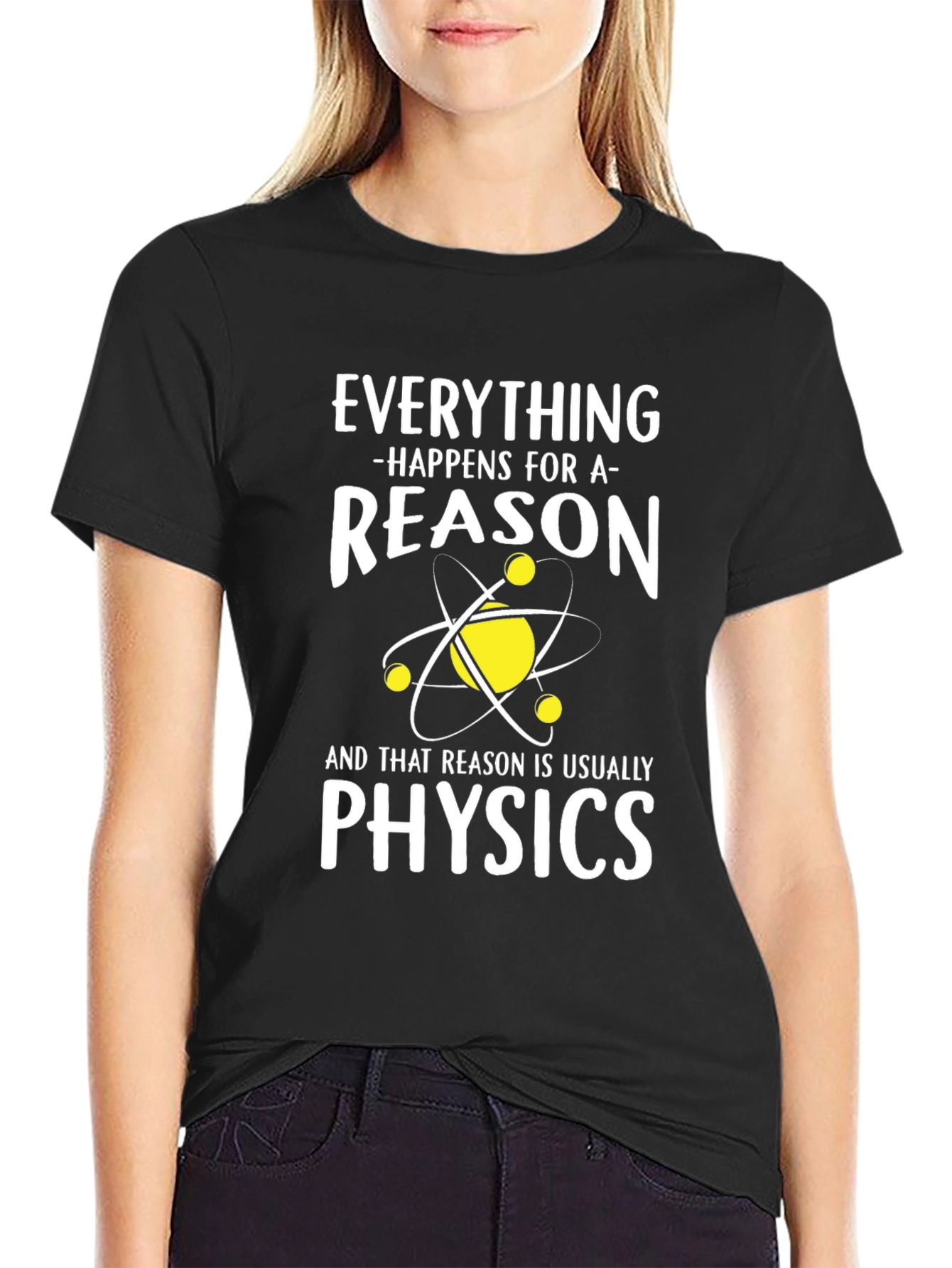 Physics Reason T-Shirt Funny Science Tee