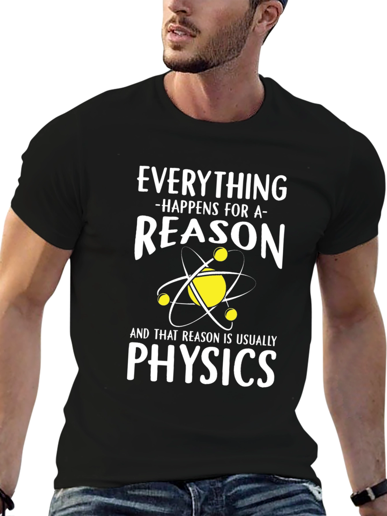 Physics Reason T-Shirt Funny Science Tee