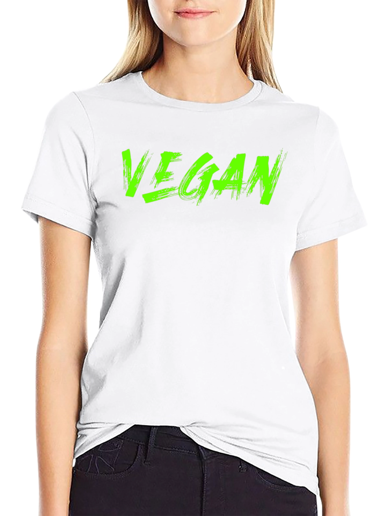 Vegan Graphic Tee - Stylish & Comfortable