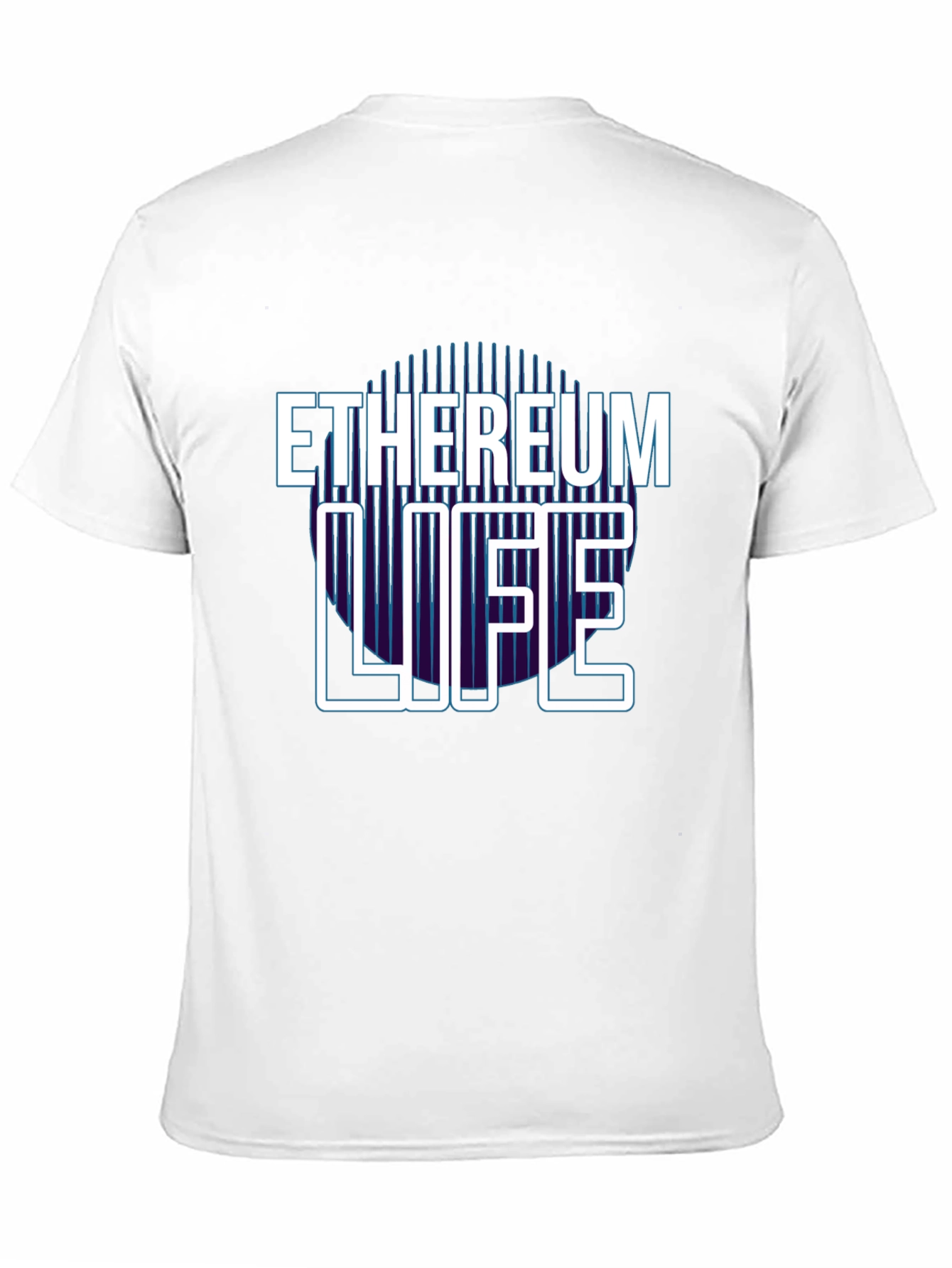 Ethereum Life Graphic Tee - Crypto Enthusiast T-Shirt
