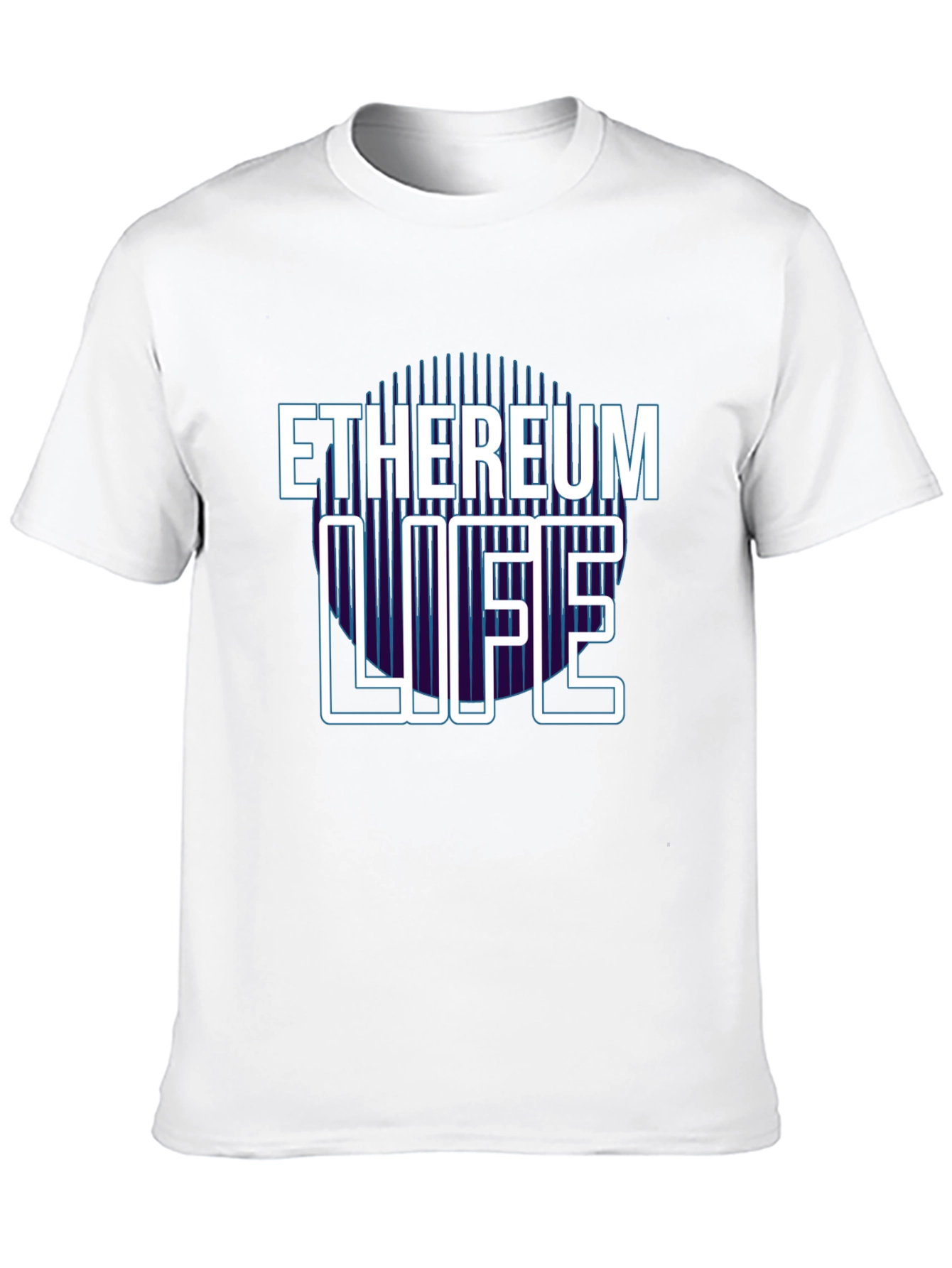 Ethereum Life Graphic Tee - Crypto Enthusiast T-Shirt