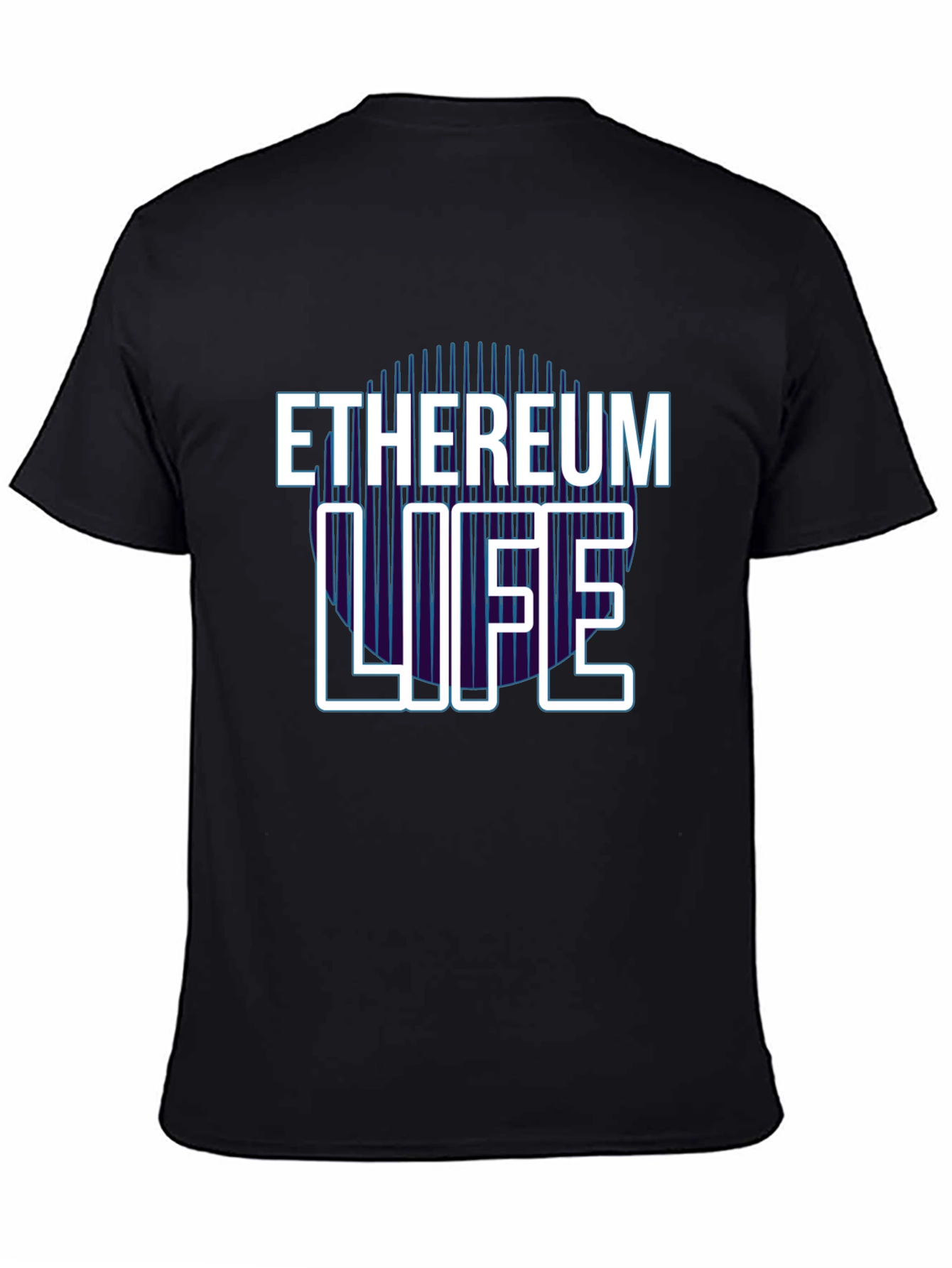 Ethereum Life Graphic Tee - Crypto Enthusiast T-Shirt
