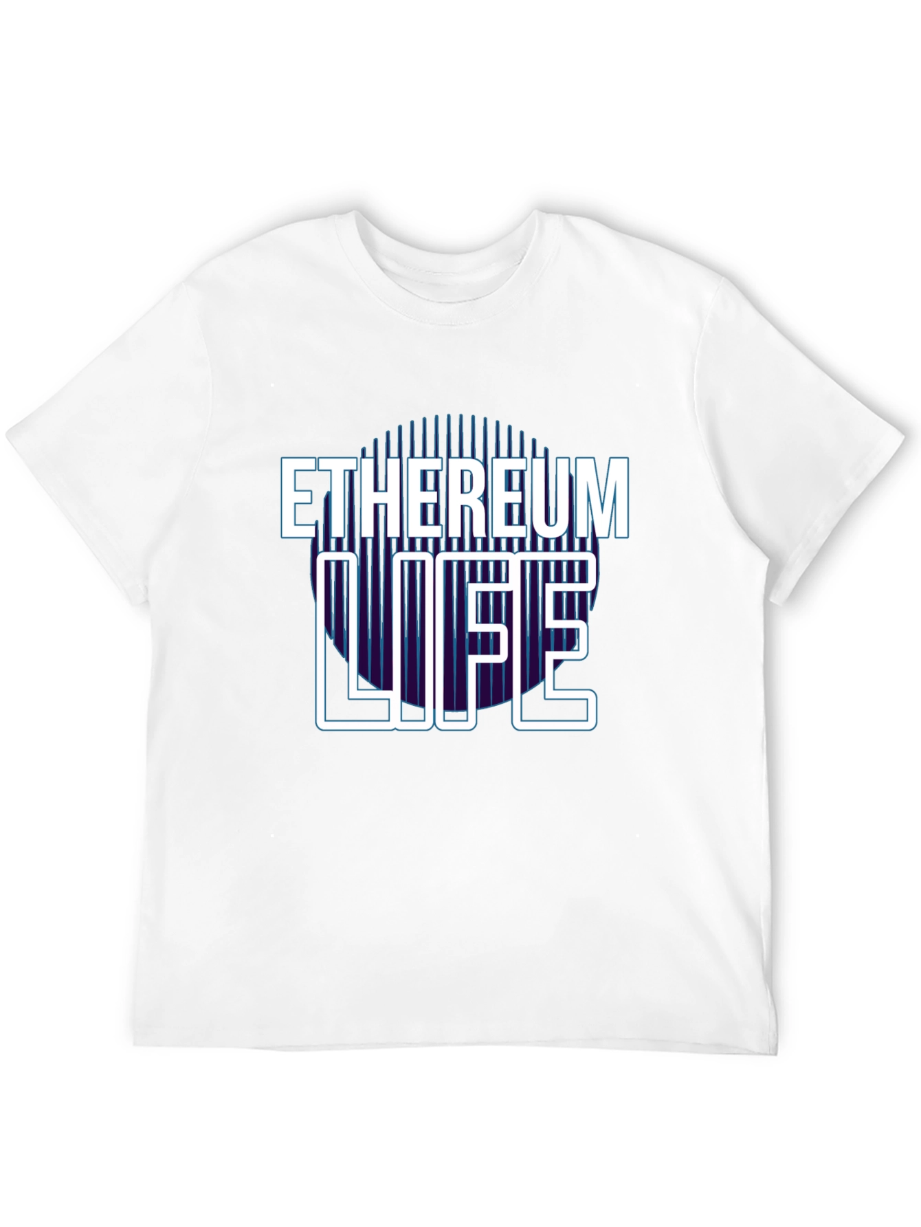 Ethereum Life Graphic Tee - Crypto Enthusiast T-Shirt